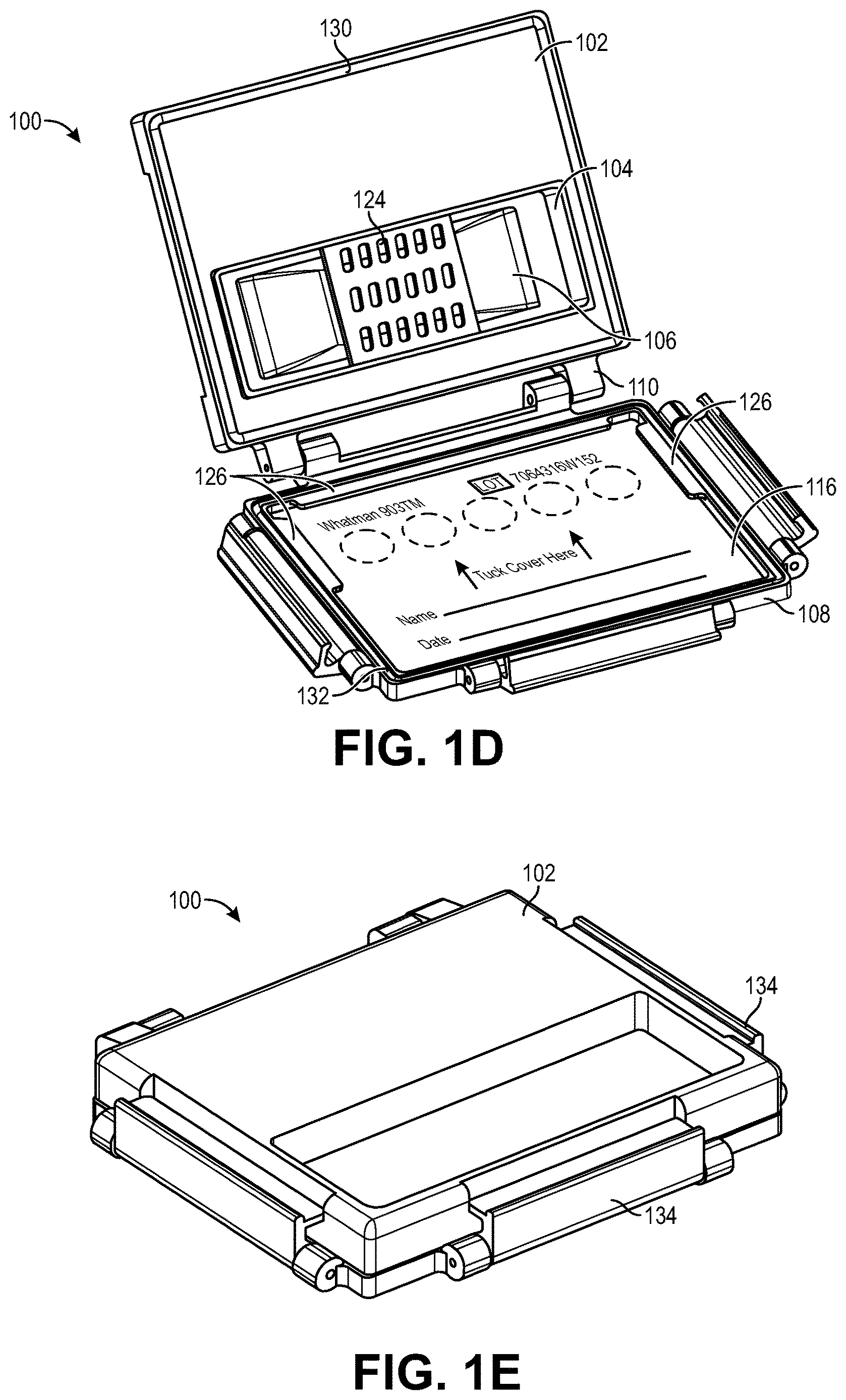 Patent US12616973 Figure 3 – Methods, devices, and related aspects for collecting and storing samples