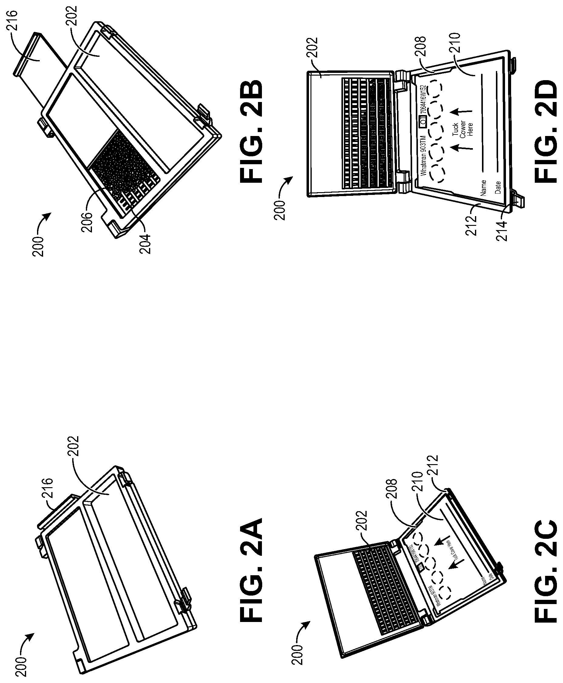 Patent US12616973 Figure 5 – Methods, devices, and related aspects for collecting and storing samples