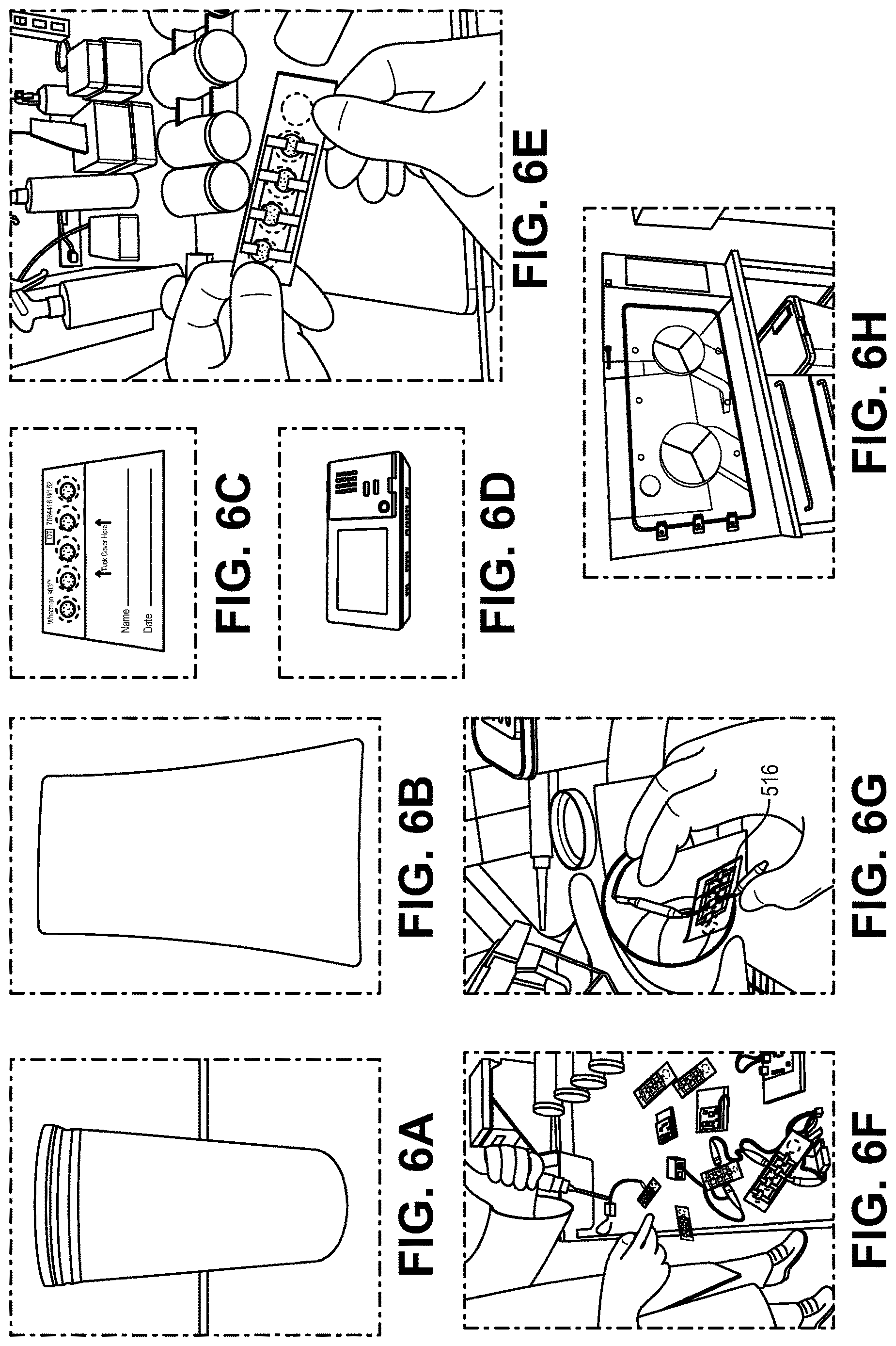 Patent US12616973 Figure 8 – Methods, devices, and related aspects for collecting and storing samples