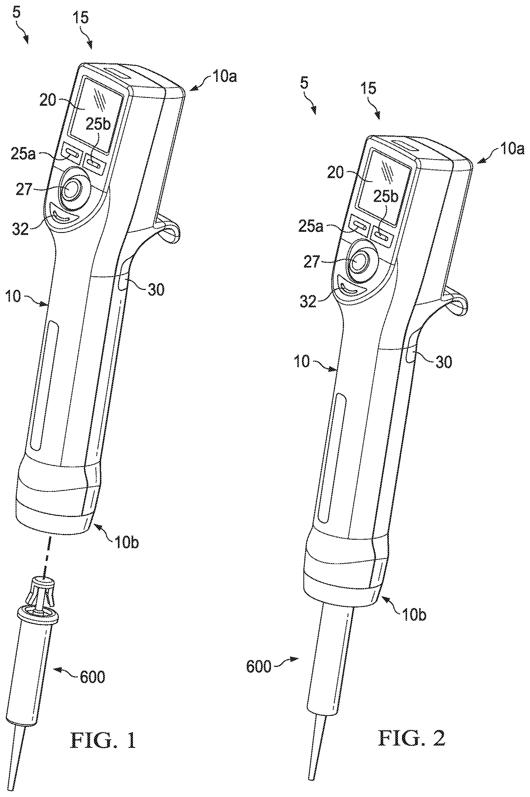 Patent US12616974 Figure 1 – Positive displacement pipette syringe identification system