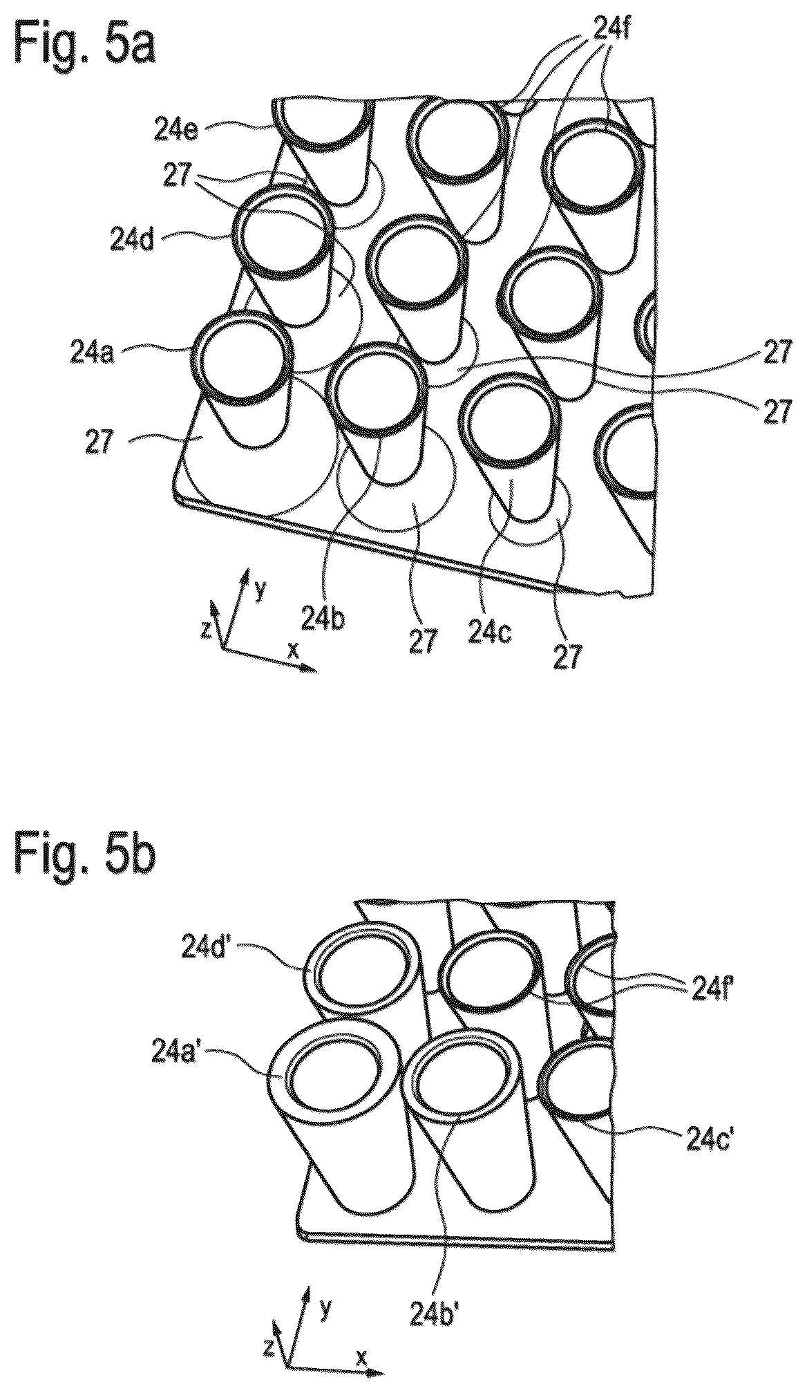 Patent US12616975 Figure 5 – Thermoblock for receiving and regulating the temperature of at least one laboratory specimen vessel, method of production and simulation method