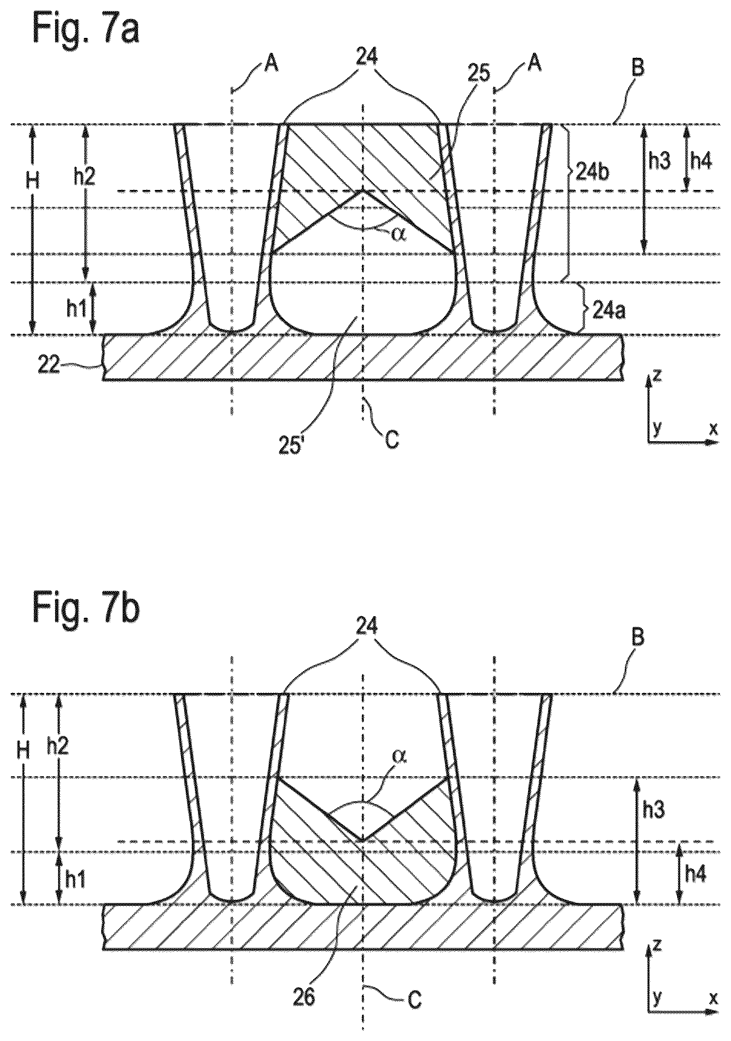 Patent US12616975 Figure 7 – Thermoblock for receiving and regulating the temperature of at least one laboratory specimen vessel, method of production and simulation method