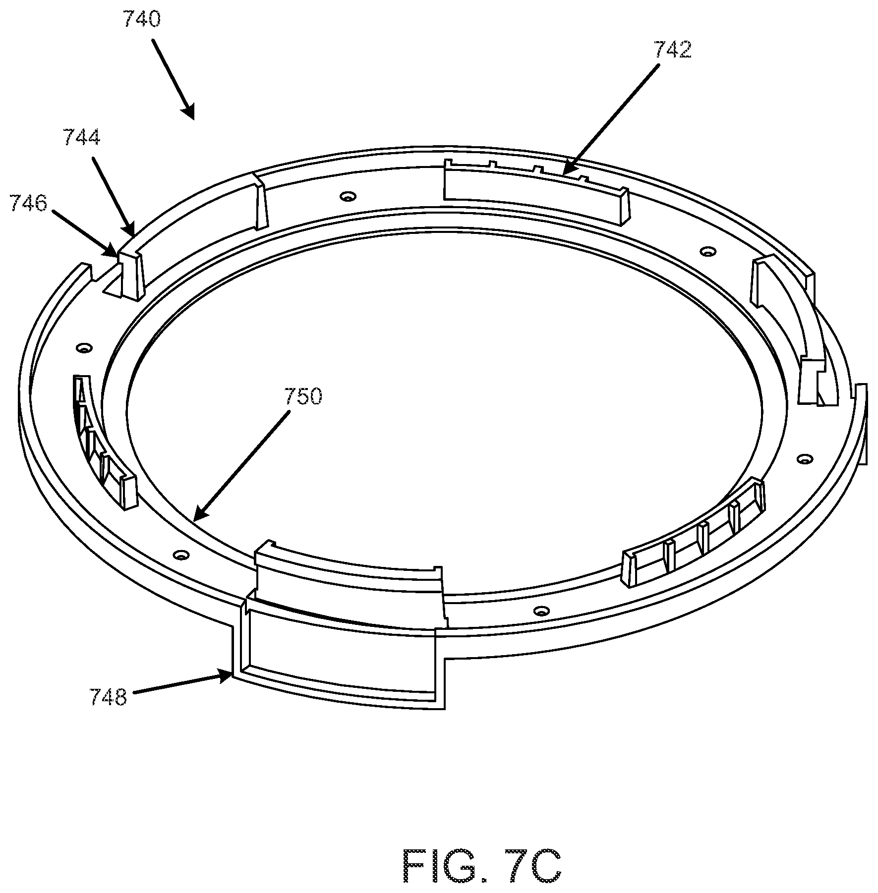 Patent US12616976 Figure 11 – Vessel mounting system