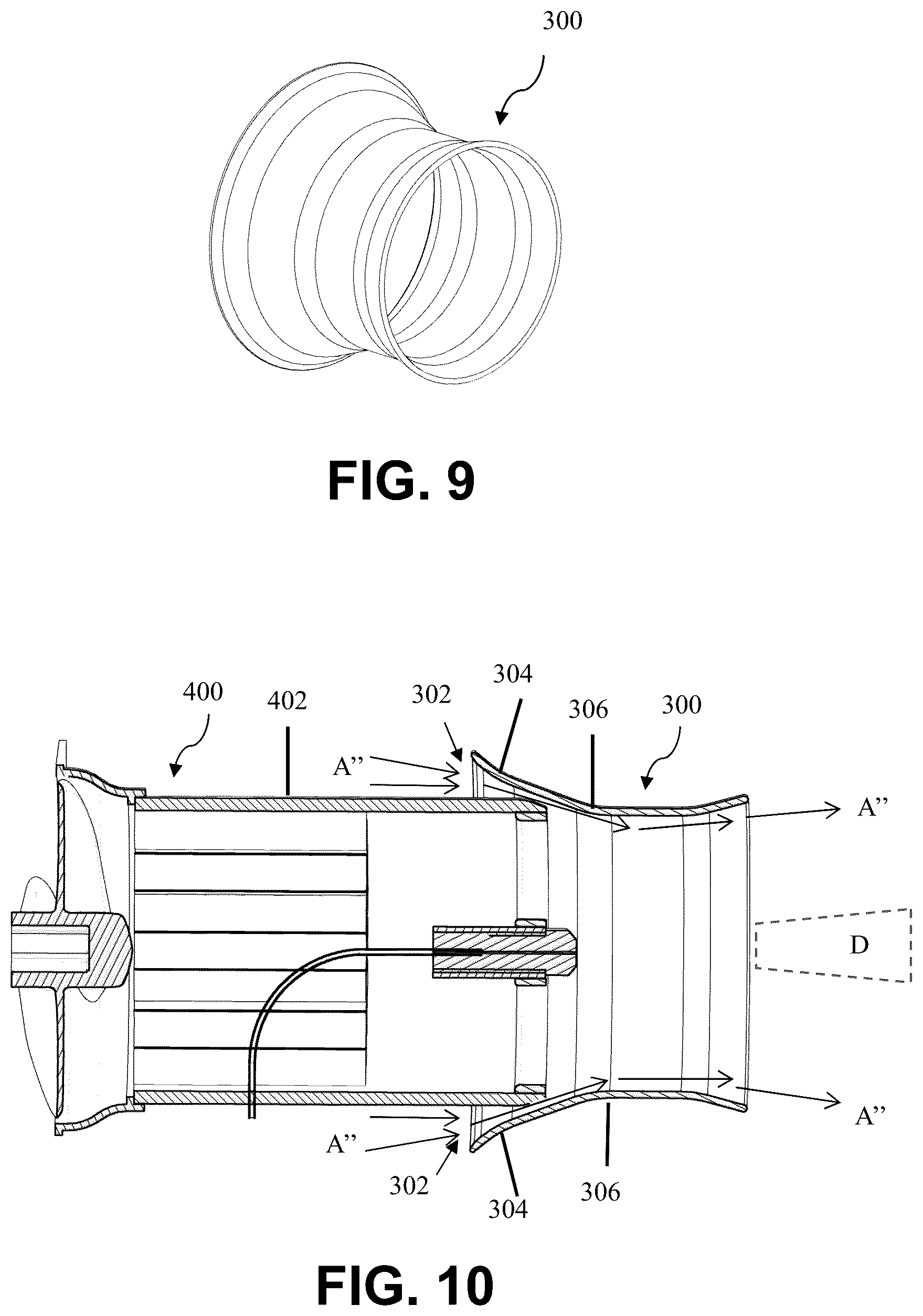 Patent US12616982 Figure 7 – Sprayers having increased fine droplet transfer efficiency