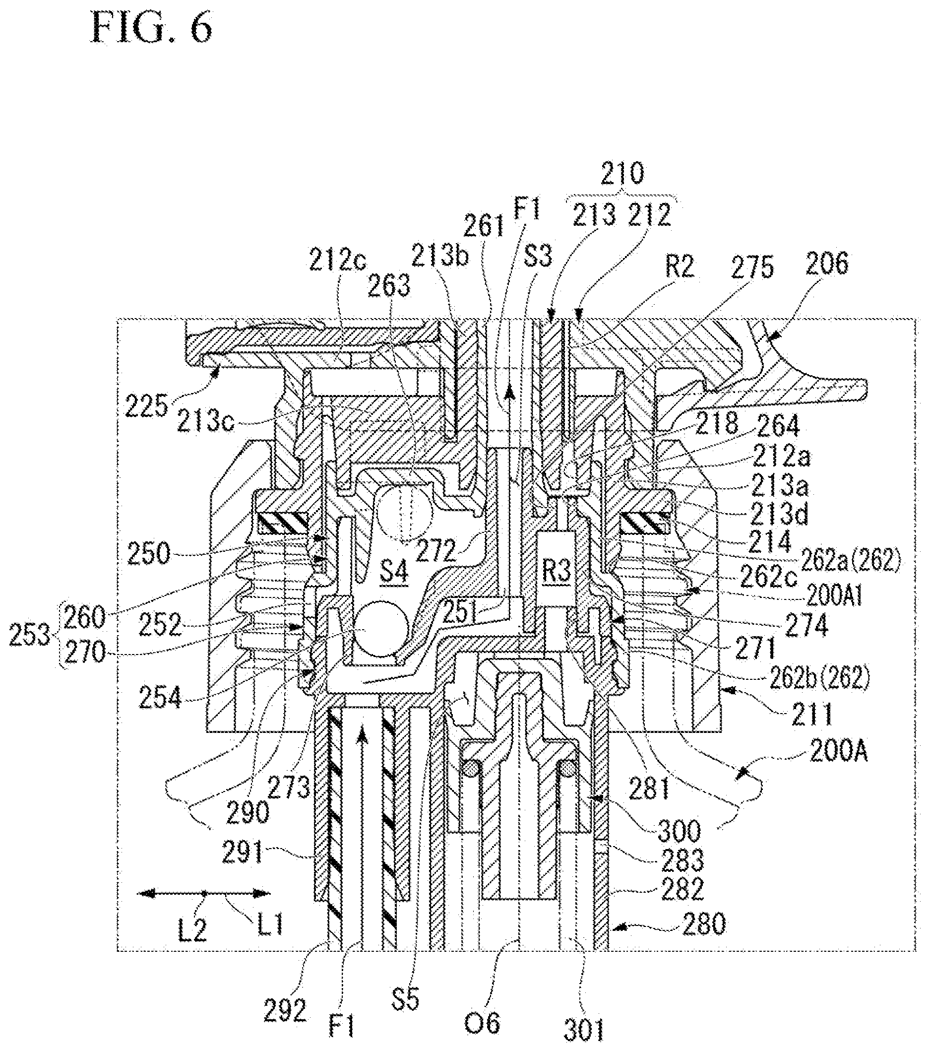 Patent US12616986 Figure 6 – Trigger-type liquid sprayer