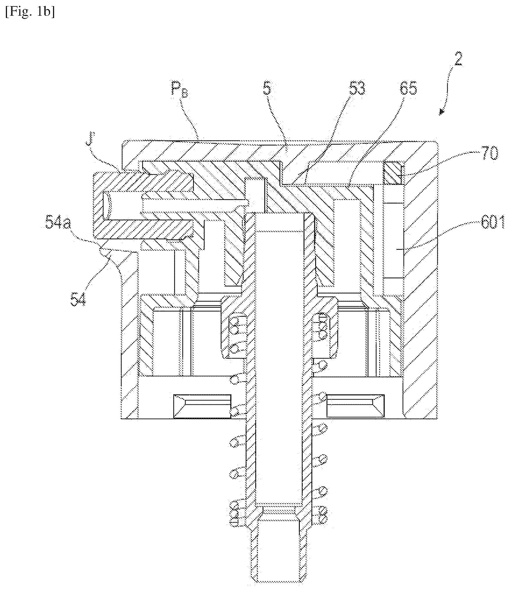 Patent US12616987 Figure 2 – Head for dispensing a fluid product and associated fluid product bottle
