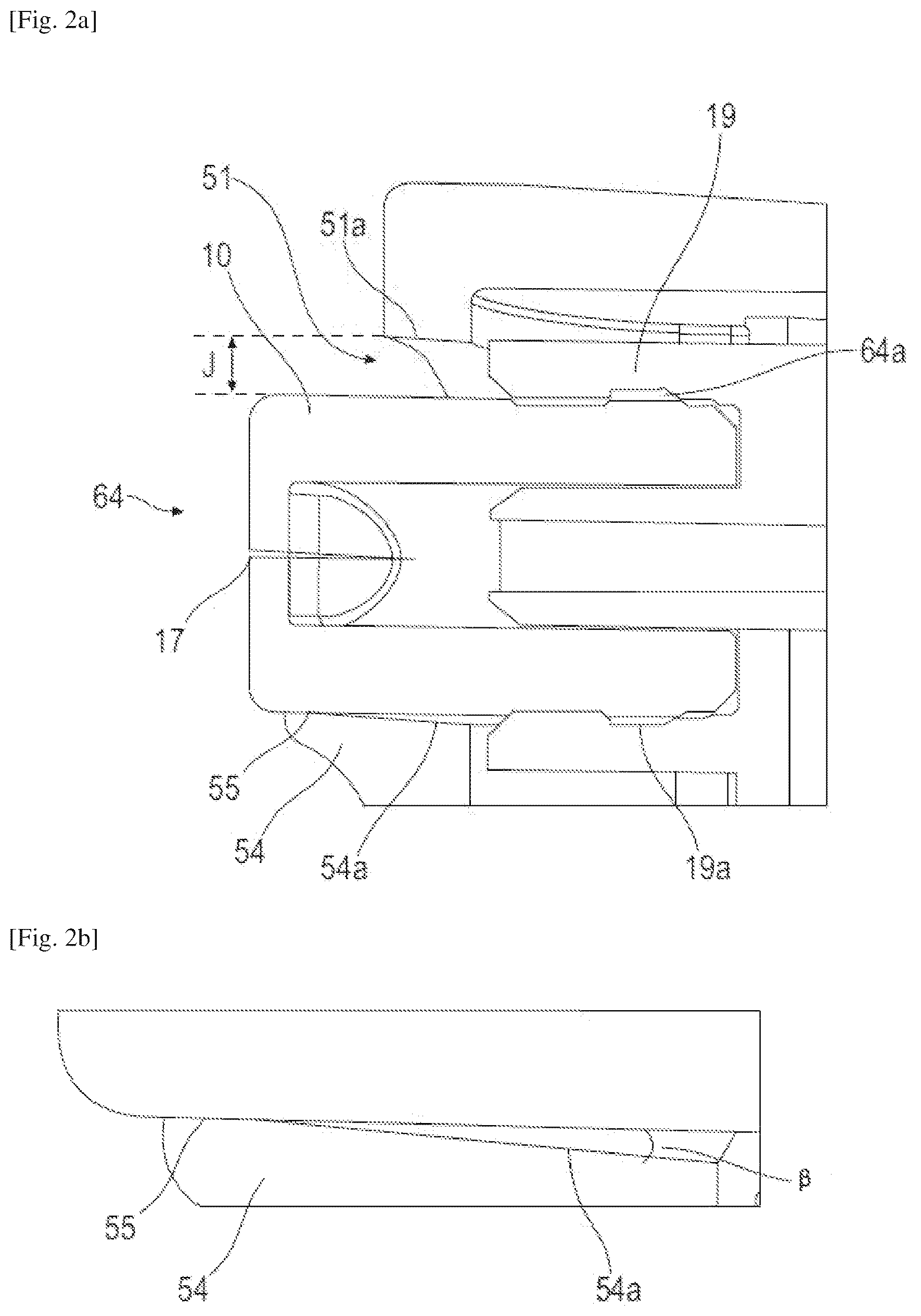 Patent US12616987 Figure 3 – Head for dispensing a fluid product and associated fluid product bottle
