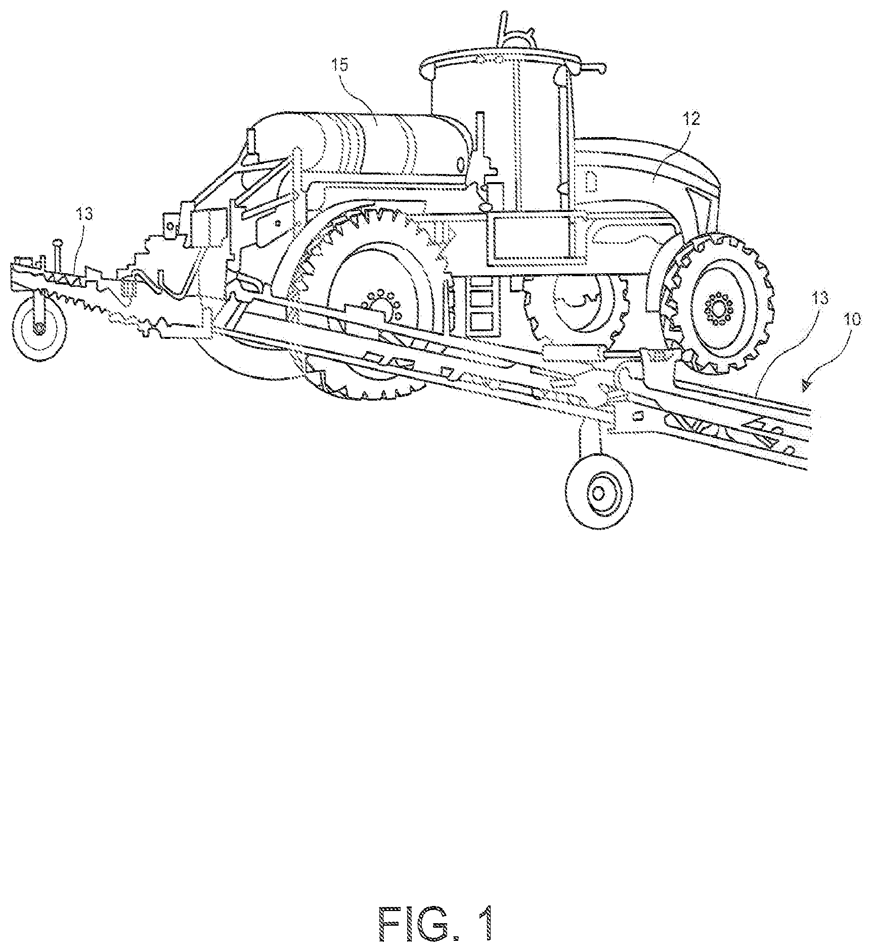 Patent US12616990 Figure 1 – Boom mounted spray nozzle assembly with compact multi spray nozzle design