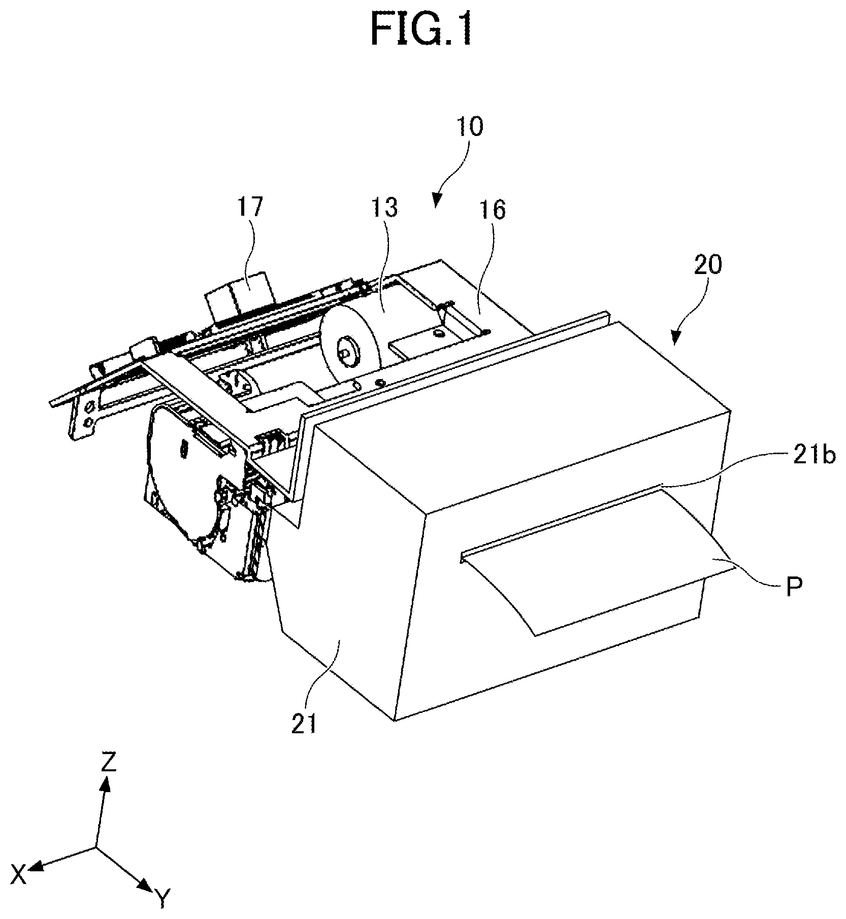 Patent US12616993 Figure 1 – Applying unit