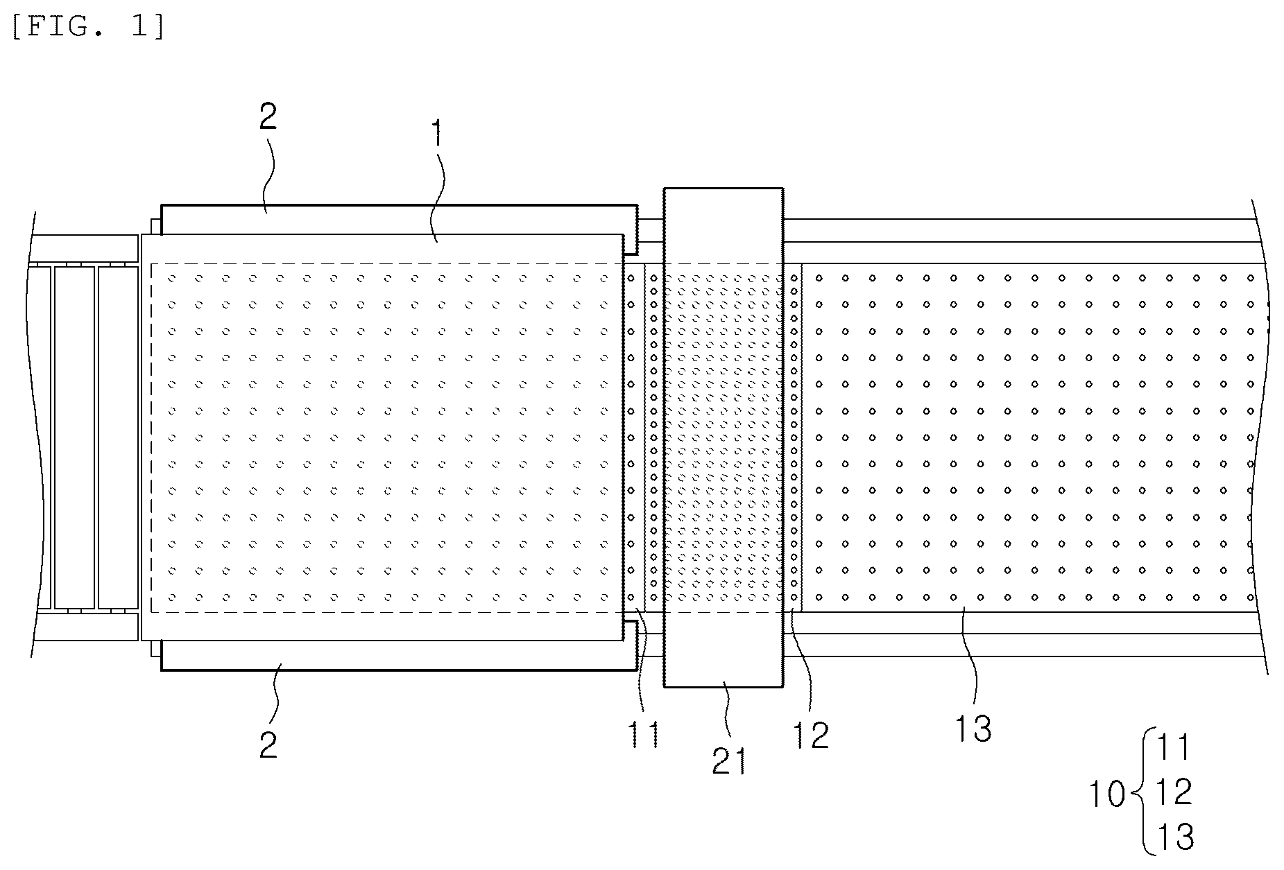 Patent US12616994 Figure 1 – Apparatus for preventing blockage of floating stage, substrate processing apparatus and substrate processing method