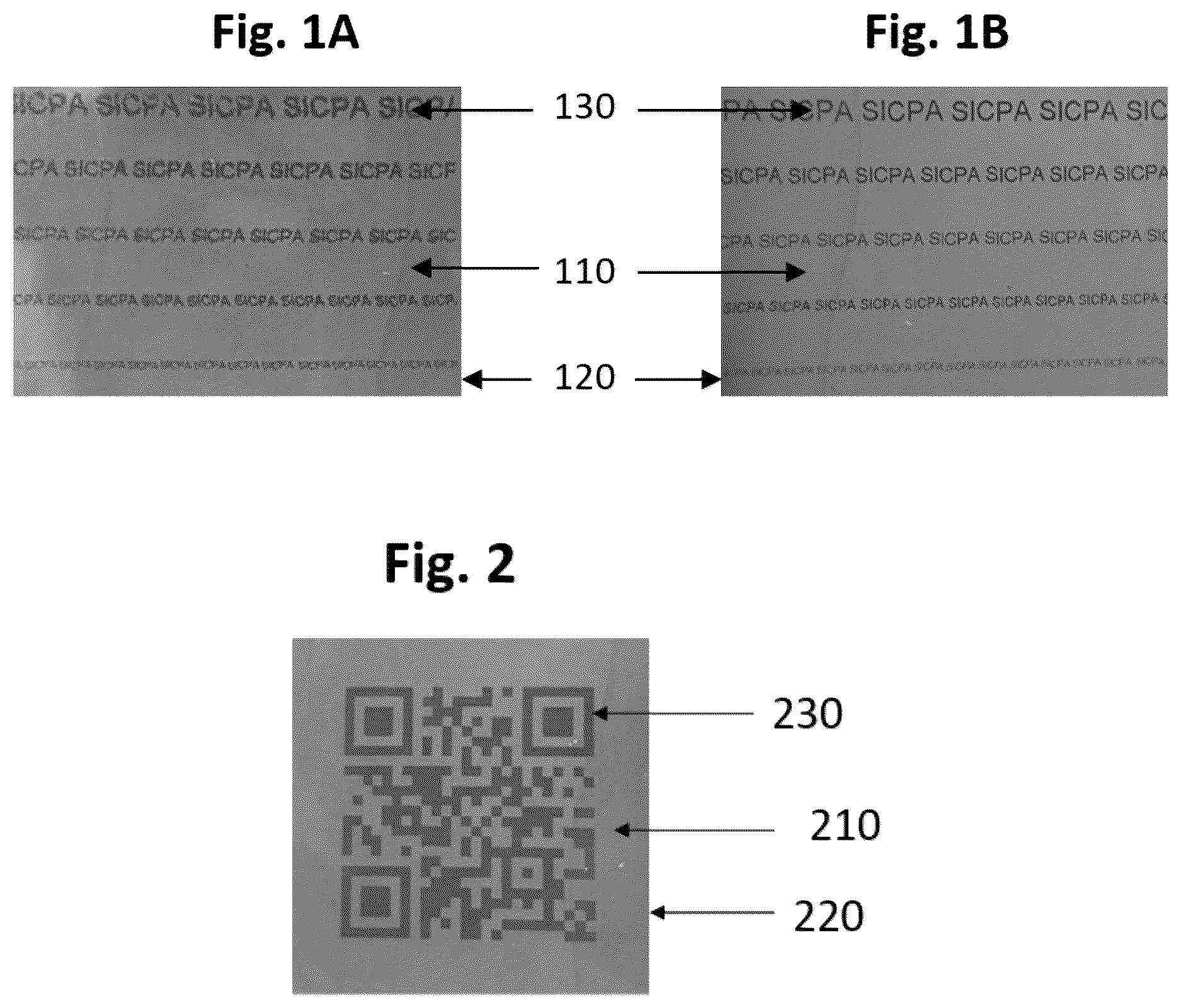 Patent US12616995 Figure 1 – Methods for producing overt security features exhibiting one or more indicia
