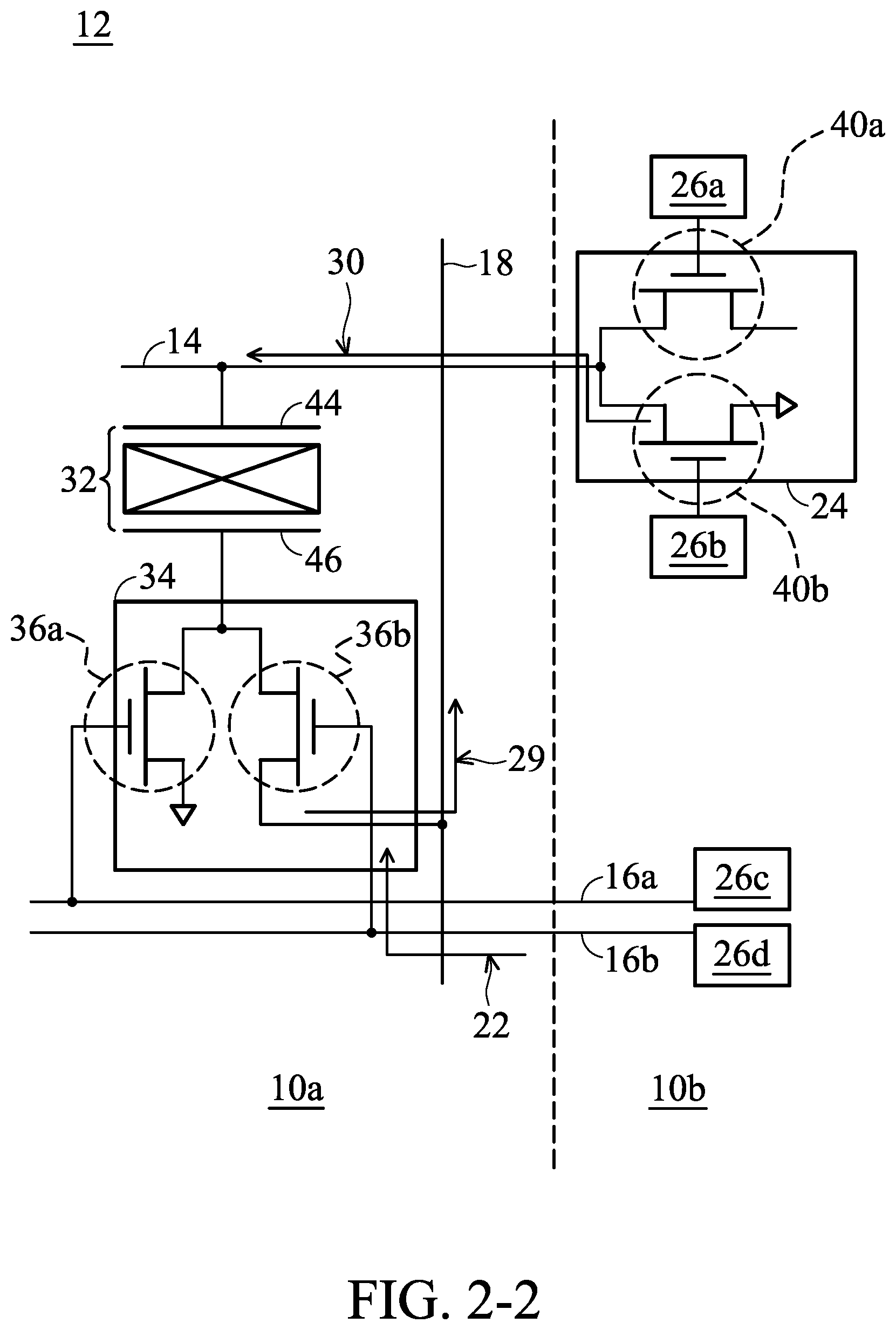 Patent US12616997 Figure 3 – Electronic device including a transducer electrically connected to a demultiplexer and method for fabricating the transducer in the electronic device