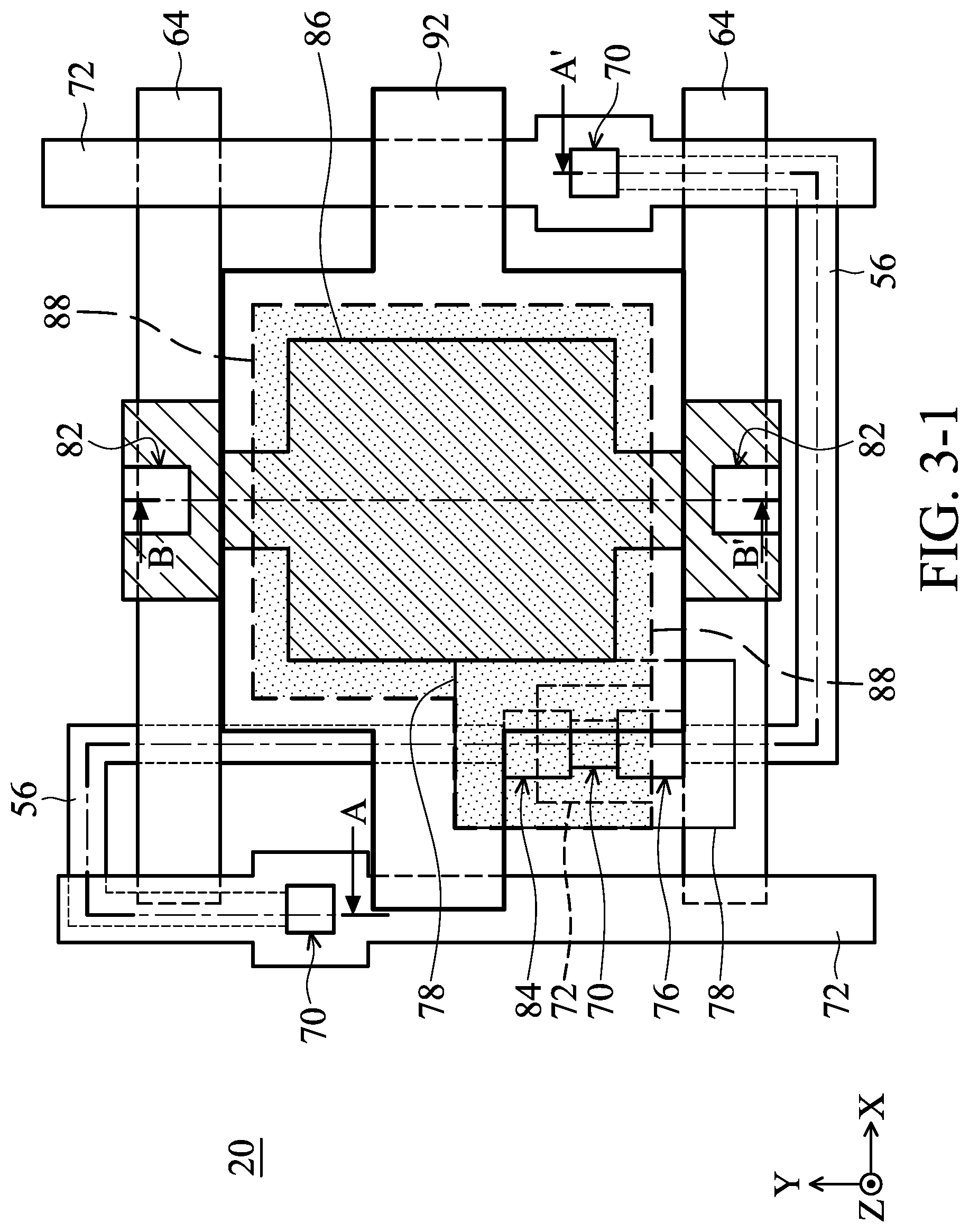 Patent US12616997 Figure 4 – Electronic device including a transducer electrically connected to a demultiplexer and method for fabricating the transducer in the electronic device