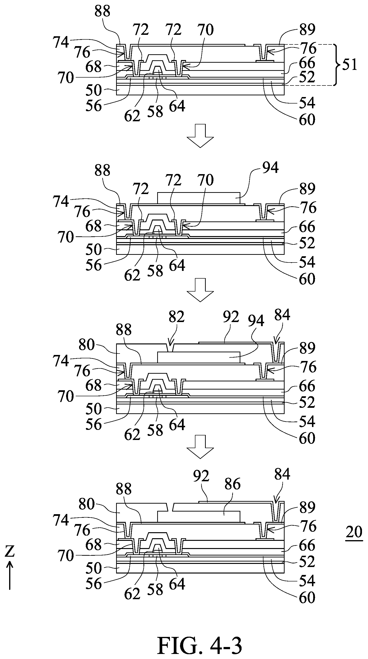 Patent US12616997 Figure 9 – Electronic device including a transducer electrically connected to a demultiplexer and method for fabricating the transducer in the electronic device