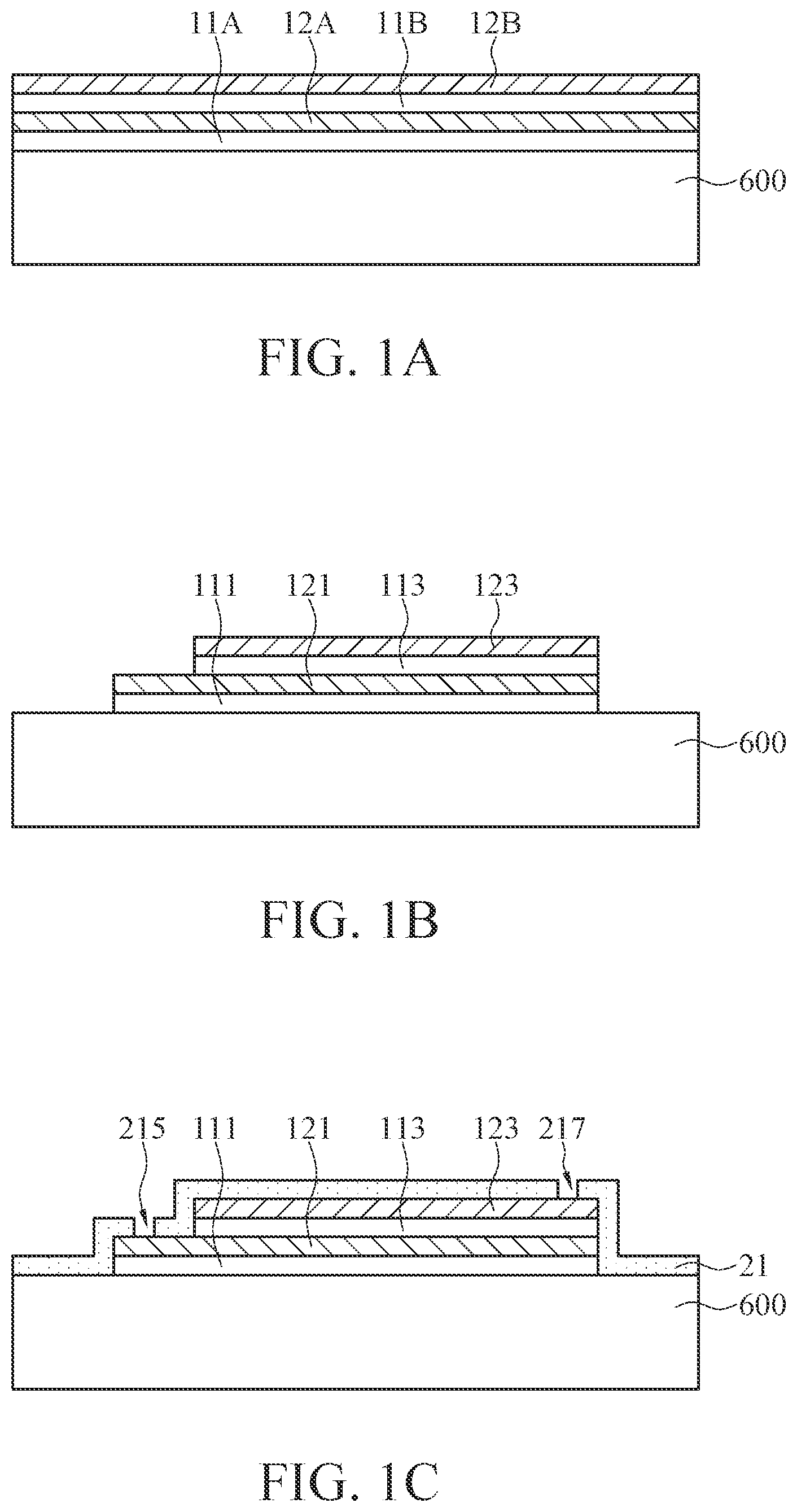 Patent US12616998 Figure 1 – Manufacturing method of wafer level ultrasonic device