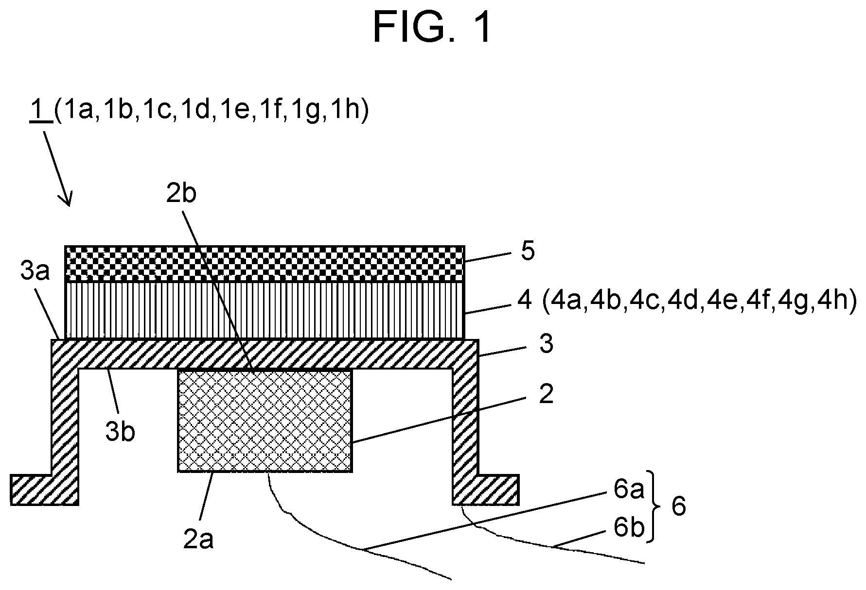 Patent US12616999 — Ultrasonic sensor — Figure 1