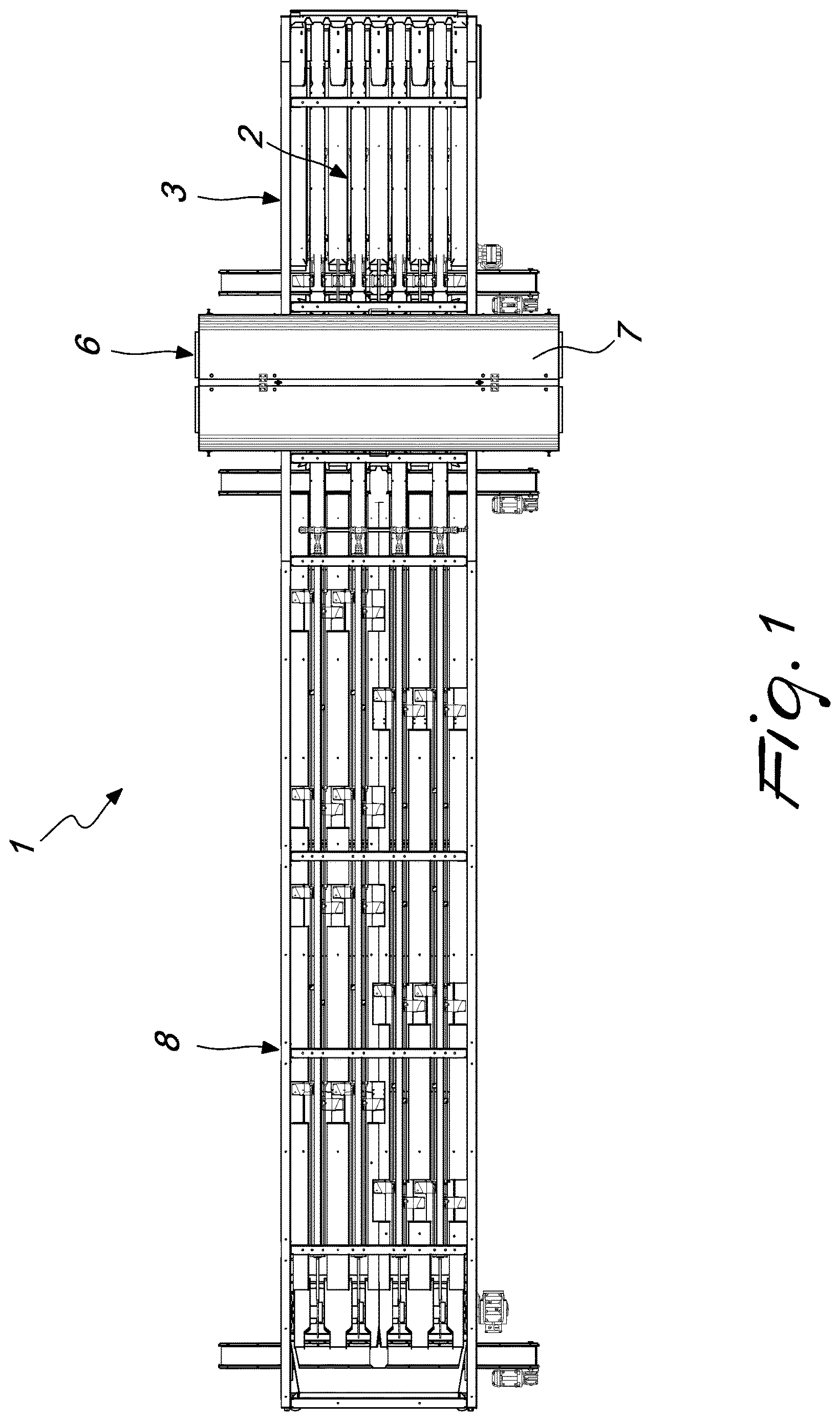 Patent US12617001 — Plant for treating horticultural products — Figure 1