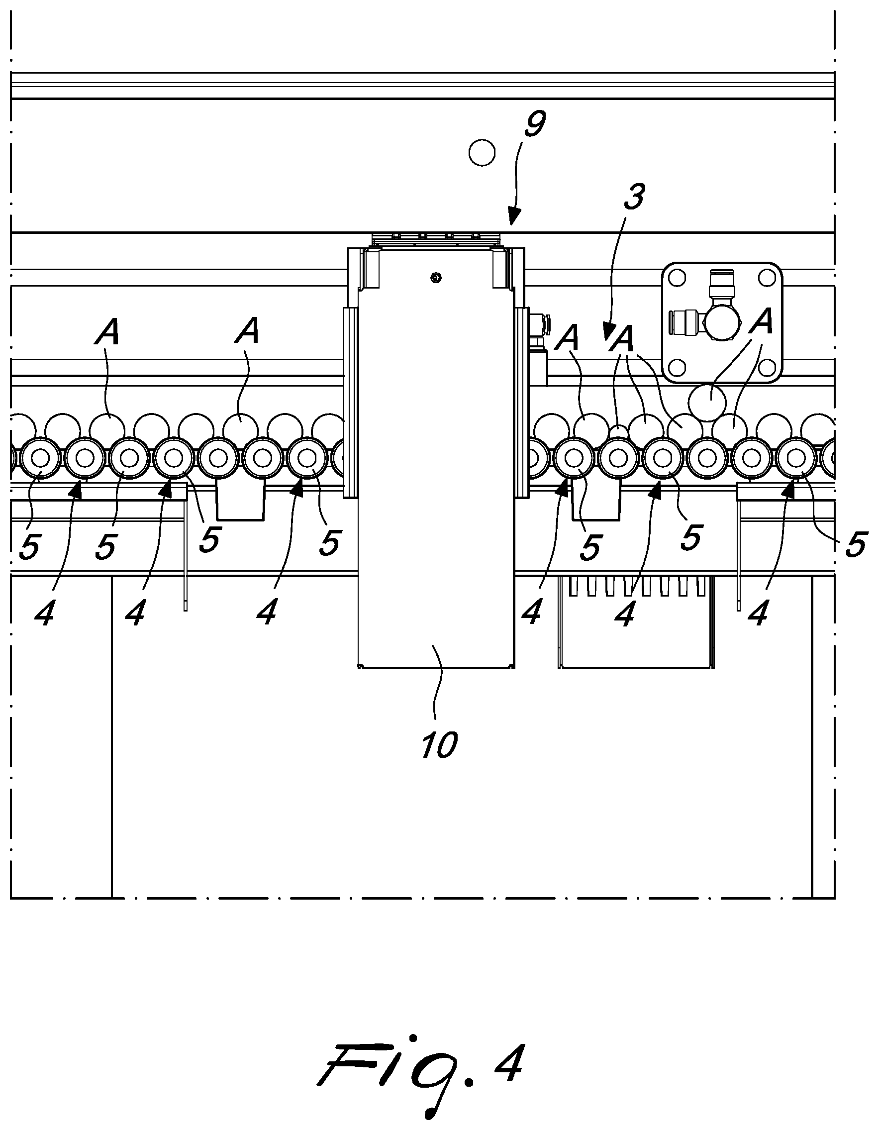 Patent US12617001 Figure 4 – Plant for treating horticultural products