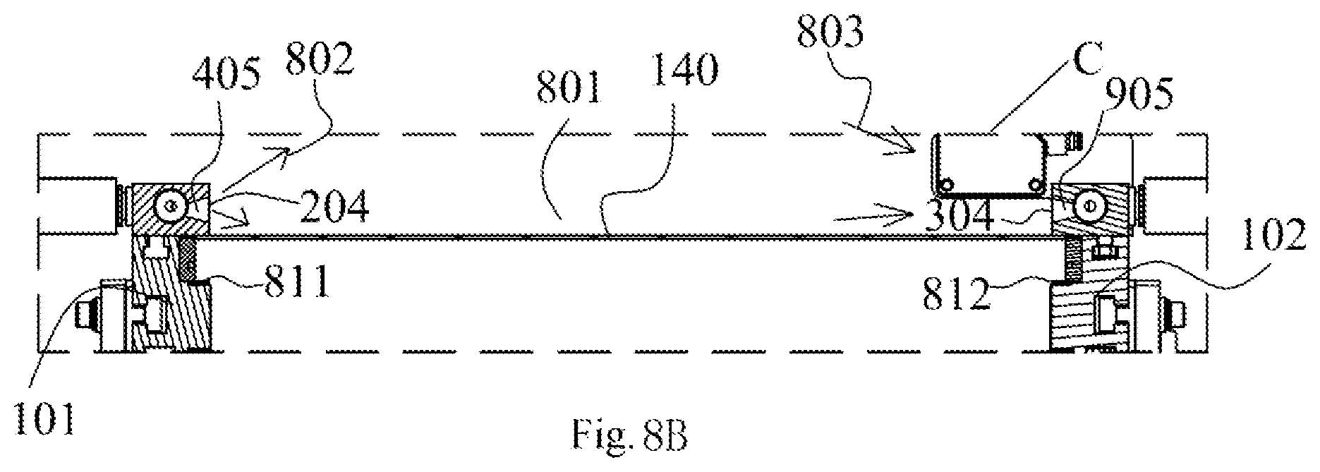 Patent US12617003 Figure 8 – Dispensing apparatus