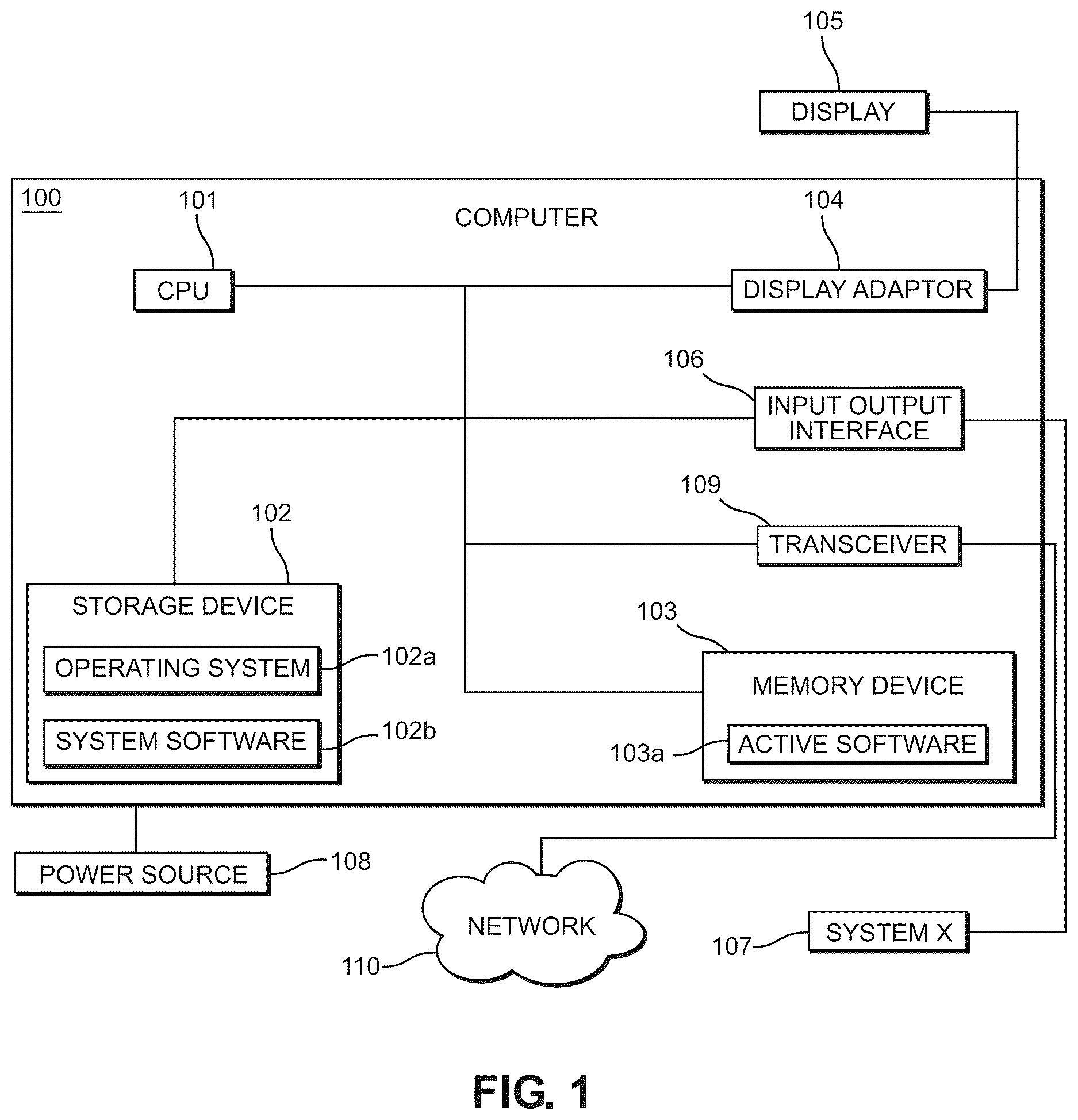 Patent US12617004 — System and method for cleaning an electronic device with dry ice — Figure 1