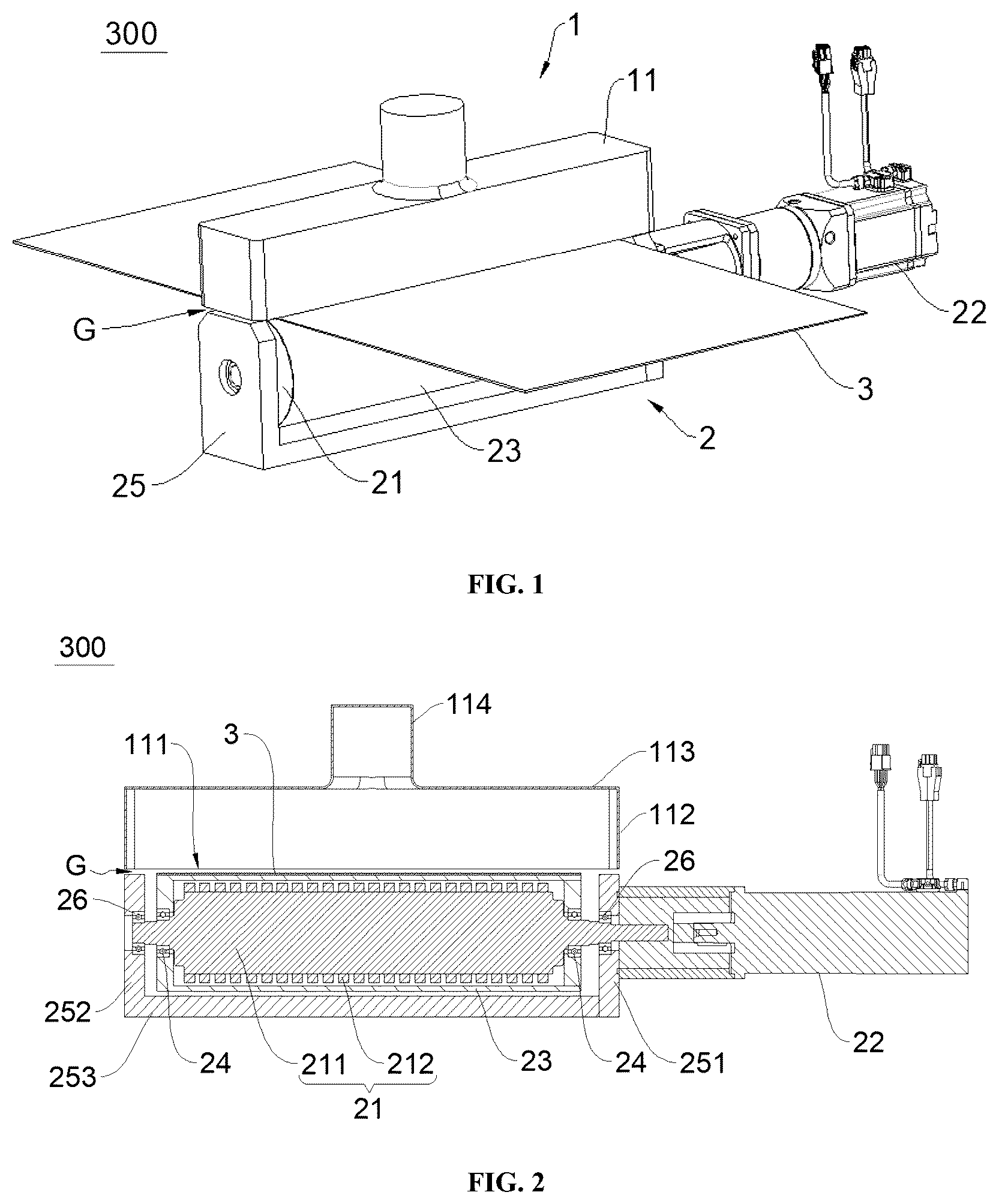 Patent US12617006 — Dedusting apparatus, battery manufacturing device, and dedusting method — Figure 1