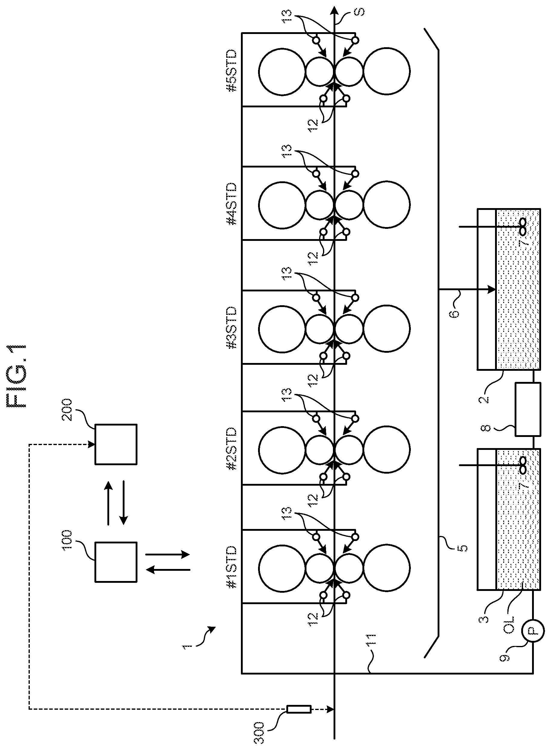 Patent US12617009 Figure 1 – Cold rolling mill rolling condition setting method, cold rolling method, steel sheet manufacturing method, cold rolling mill rolling condition setting device, and cold rolling mill
