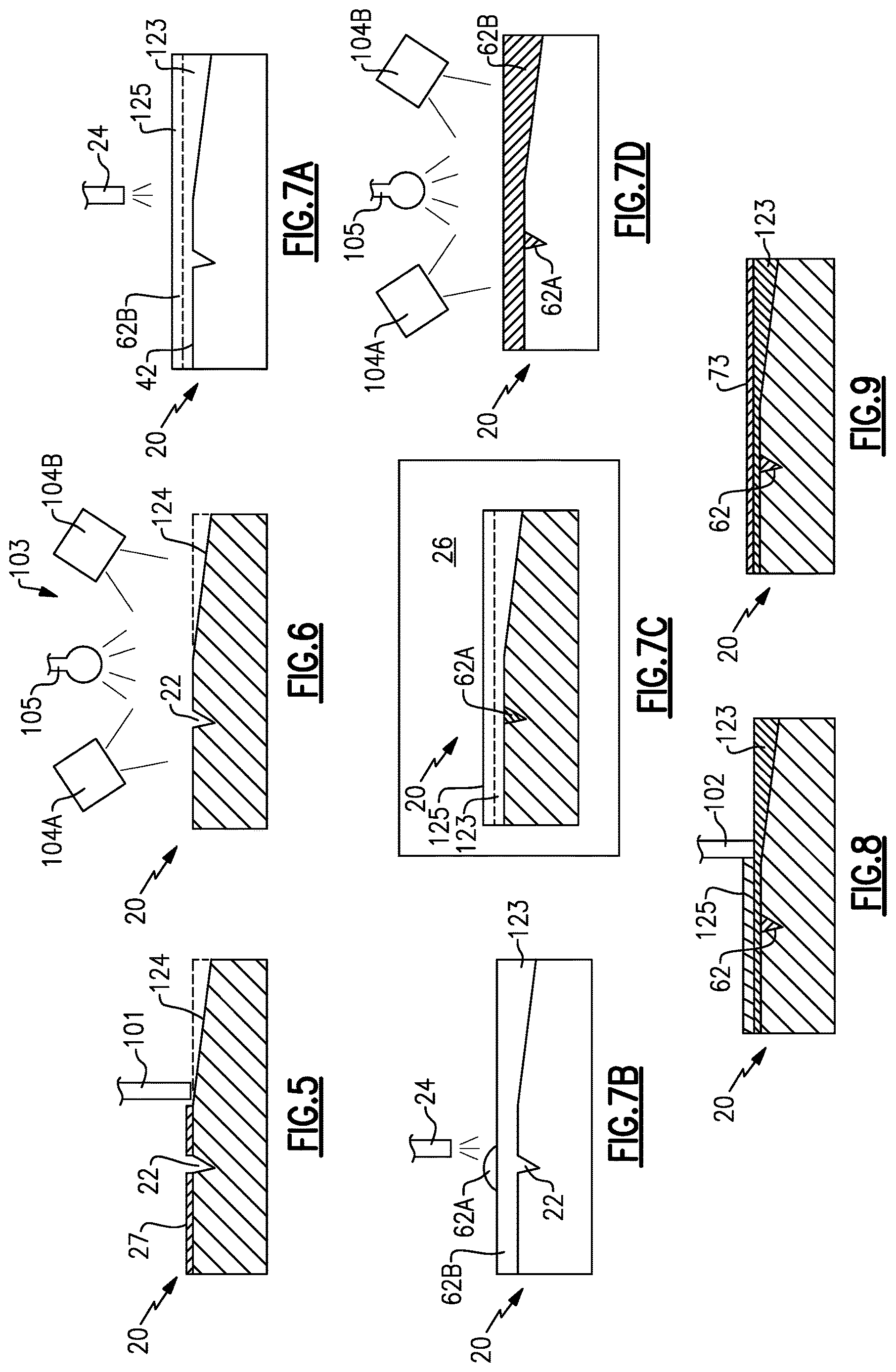 Patent US12617018 Figure 6 – Adaptive overhaul with two braze material and structured light scans