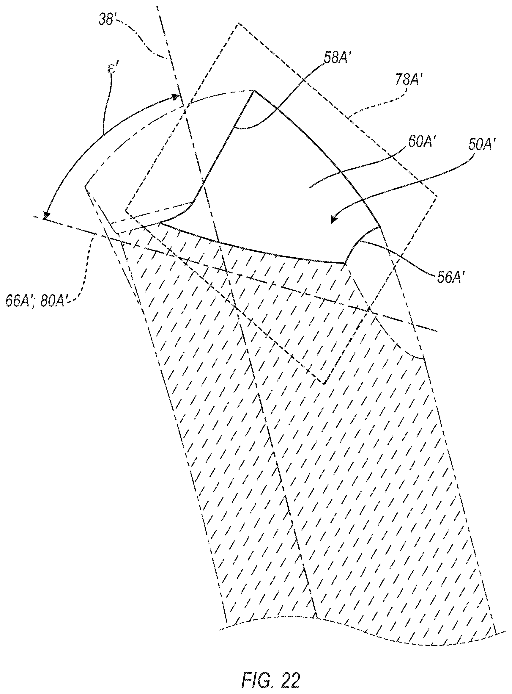 Patent US12617030 Figure 20 – Anti-skive drill bit