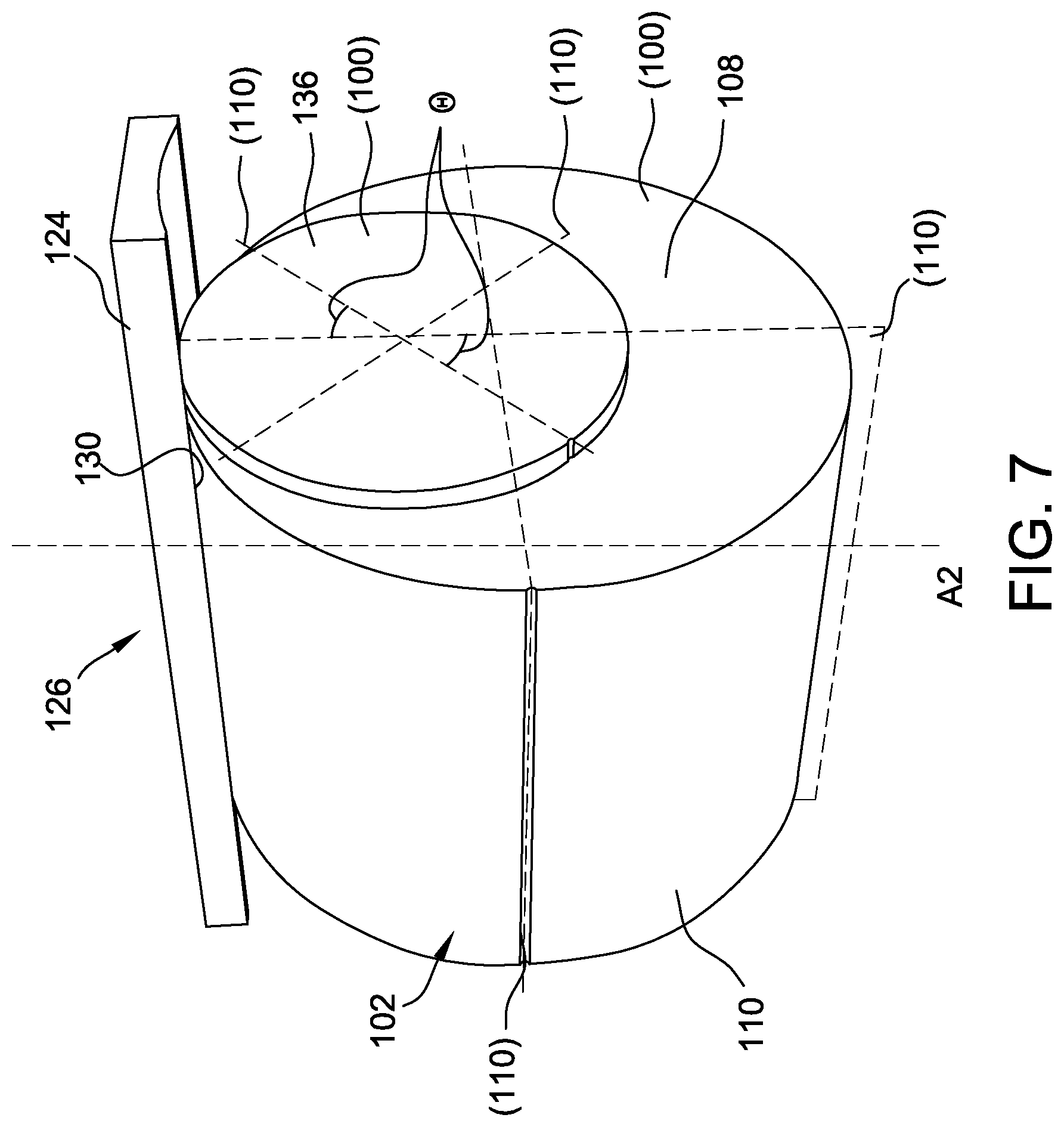 Patent US12617032 Figure 7 – Systems and methods for controlling wafer breakage during ingot slicing operations