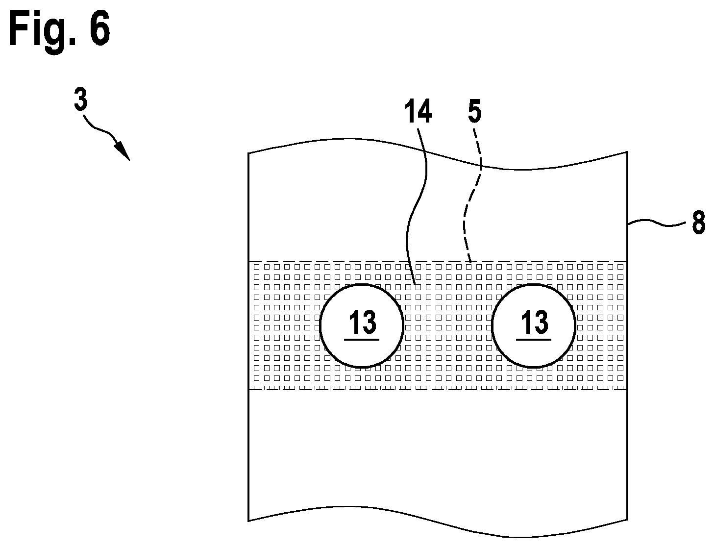 Patent US12617037 Figure 4 – Ultrasonic welding device comprising a sonotrode carrier and a sonotrode fastened thereto