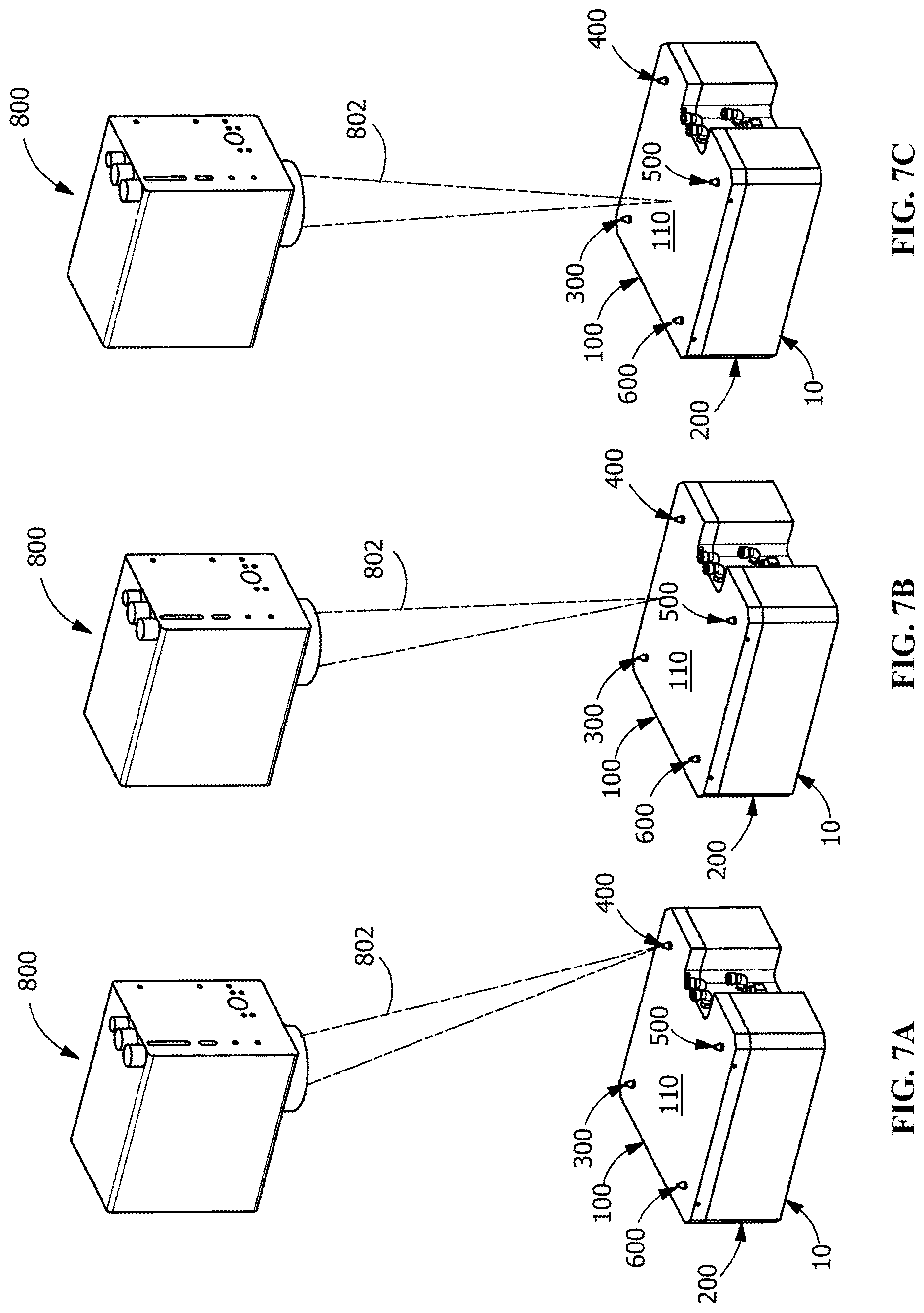 Patent US12617039 Figure 7 – Scan field and work plane evaluation and orientation for high-speed laser motion systems