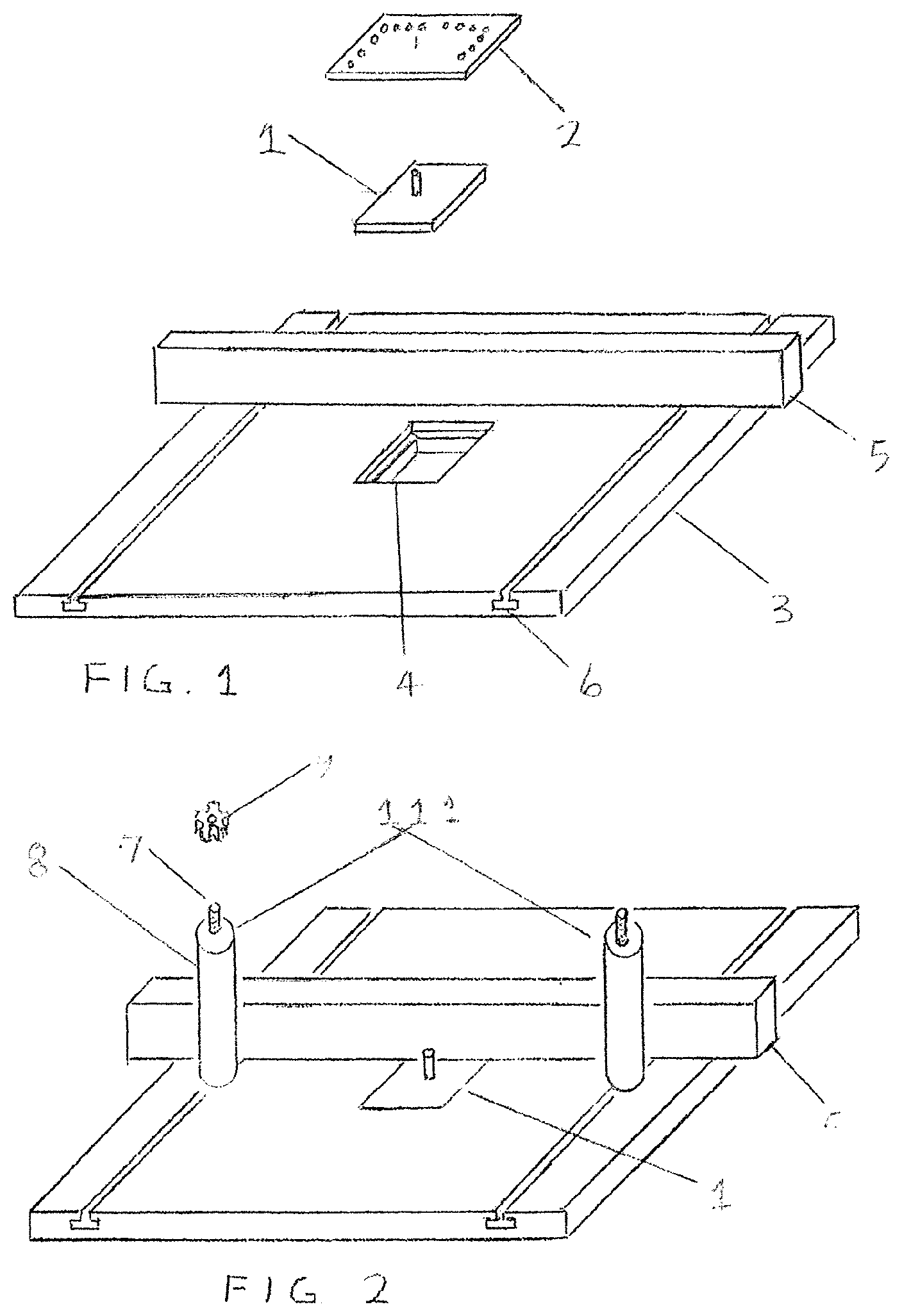 Patent US12617049 — System for locating fences on drill press and router tables — Figure 1