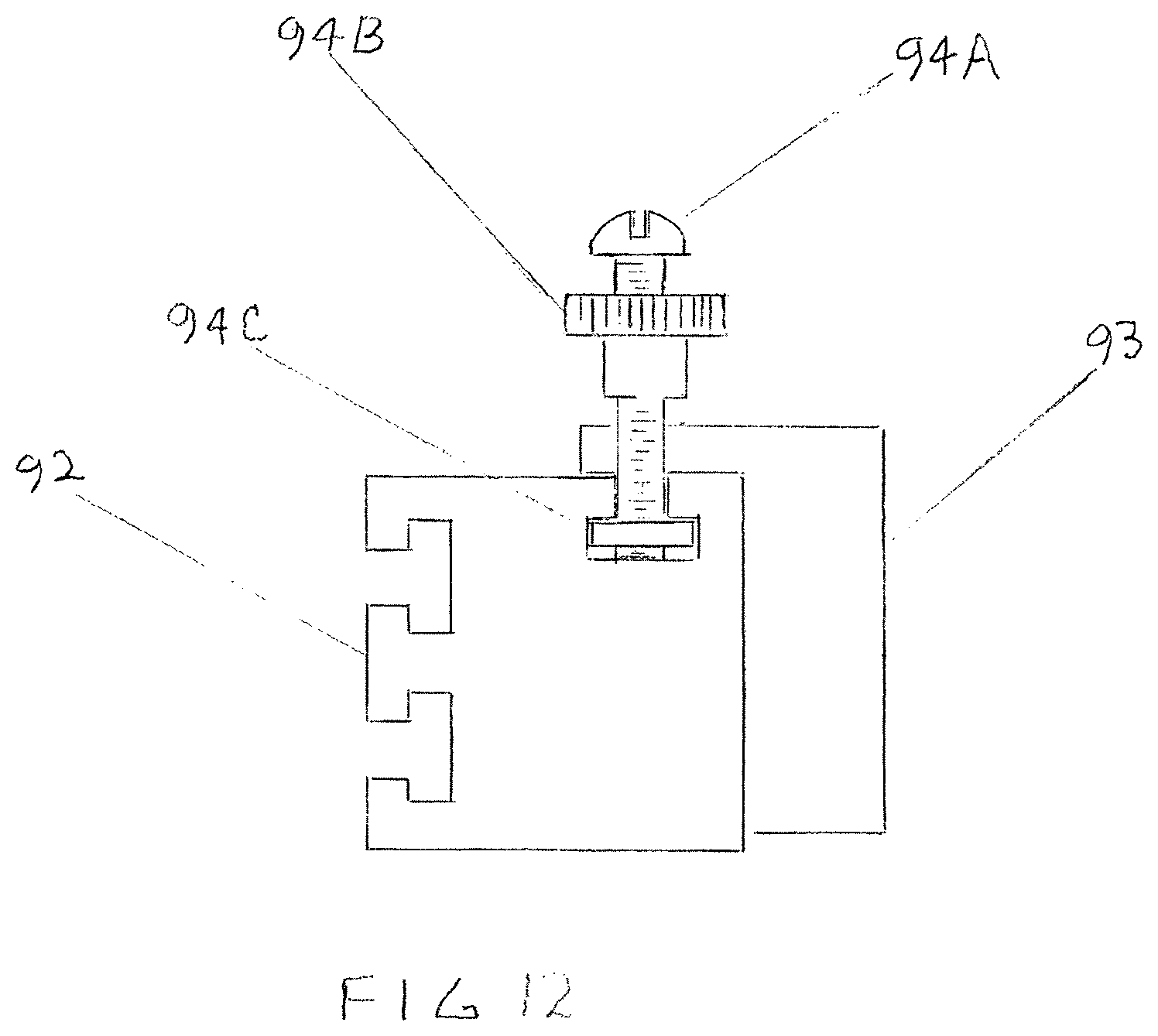 Patent US12617049 Figure 9 – System for locating fences on drill press and router tables
