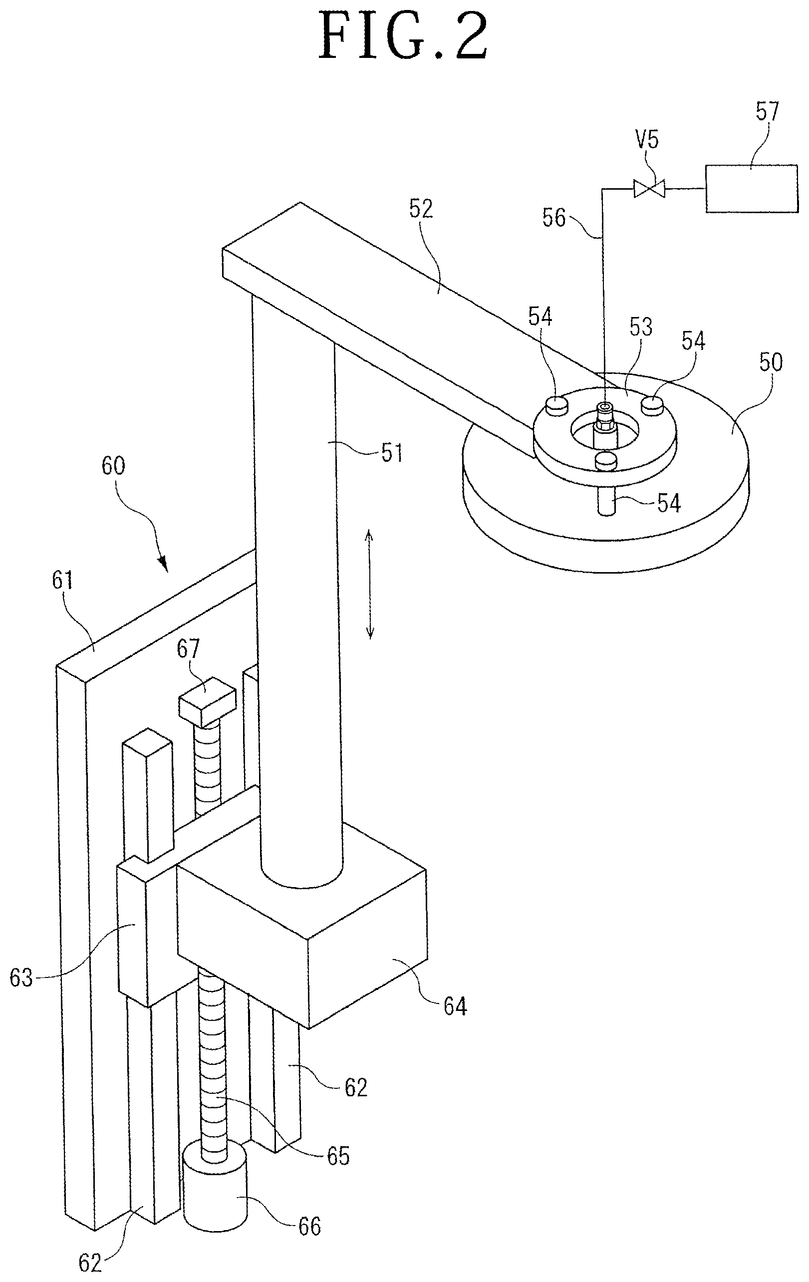 Patent US12617050 Figure 2 – Processing machine and unloading method of workpiece