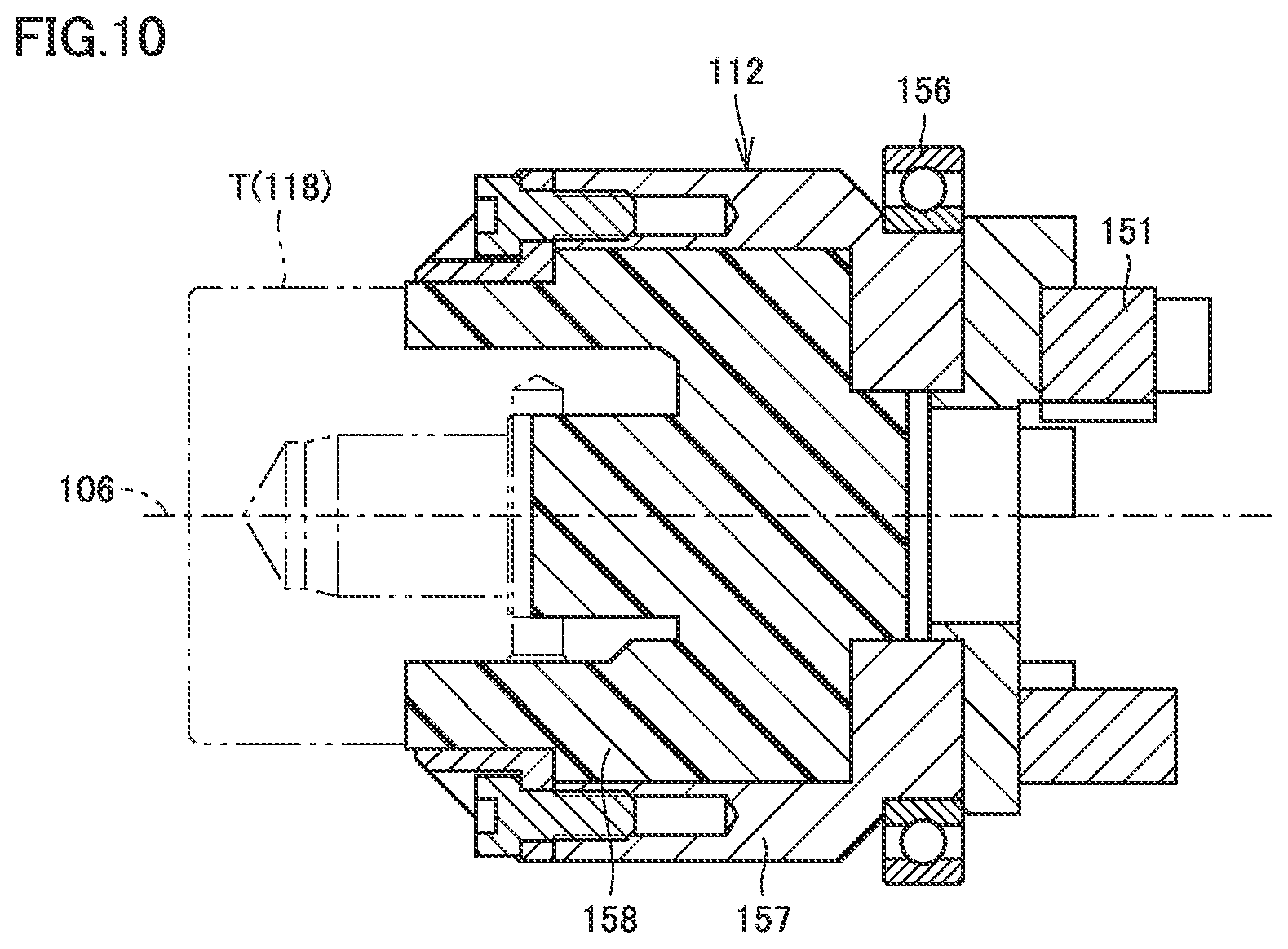 Patent US12617051 Figure 8 – Magazine and machine tool