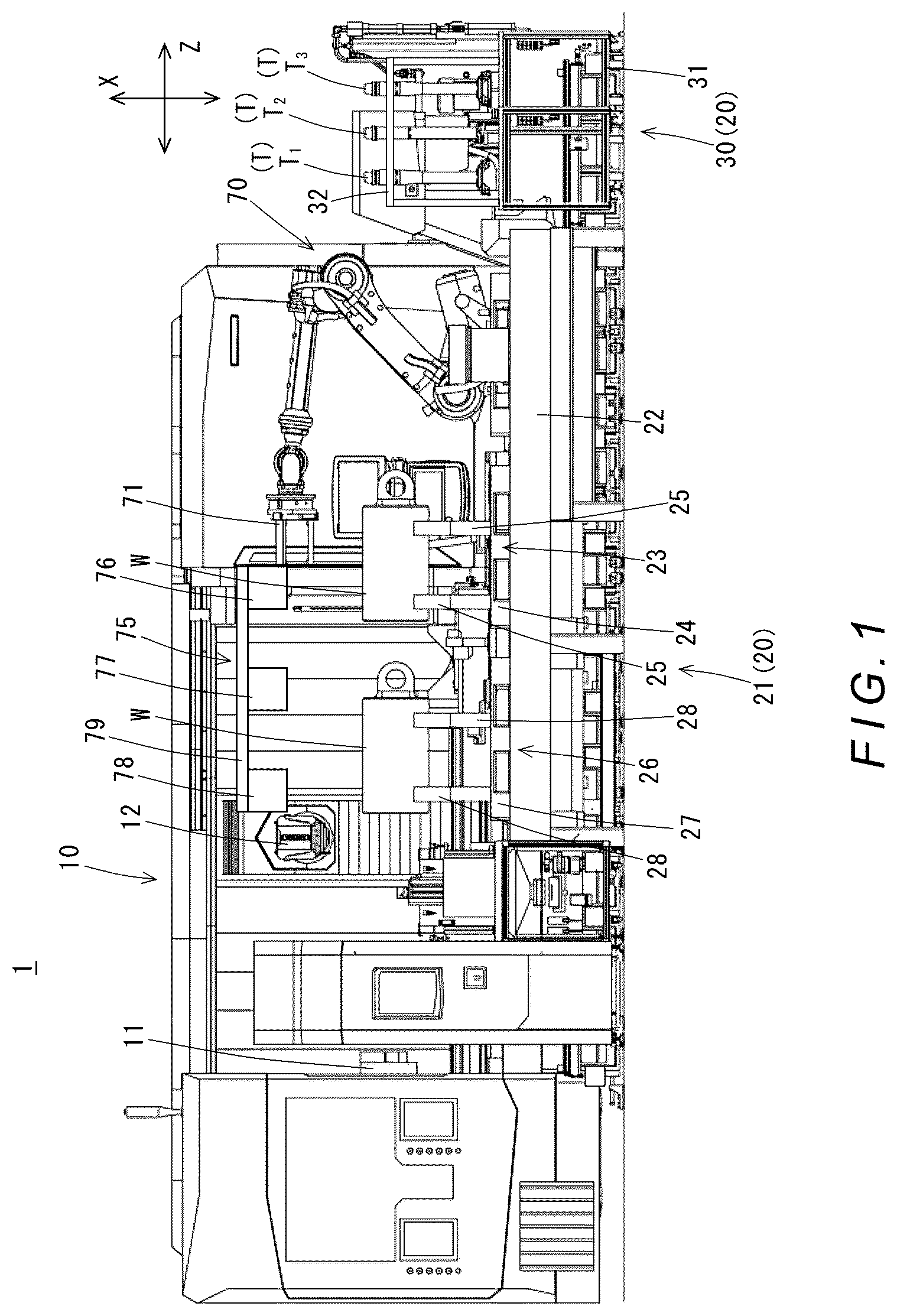 Patent US12617052 — Conveyance system — Figure 1