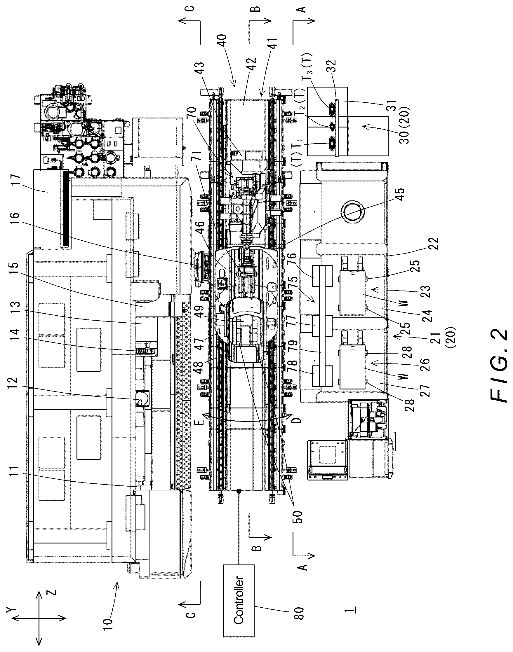 Patent US12617052 Figure 2 – Conveyance system
