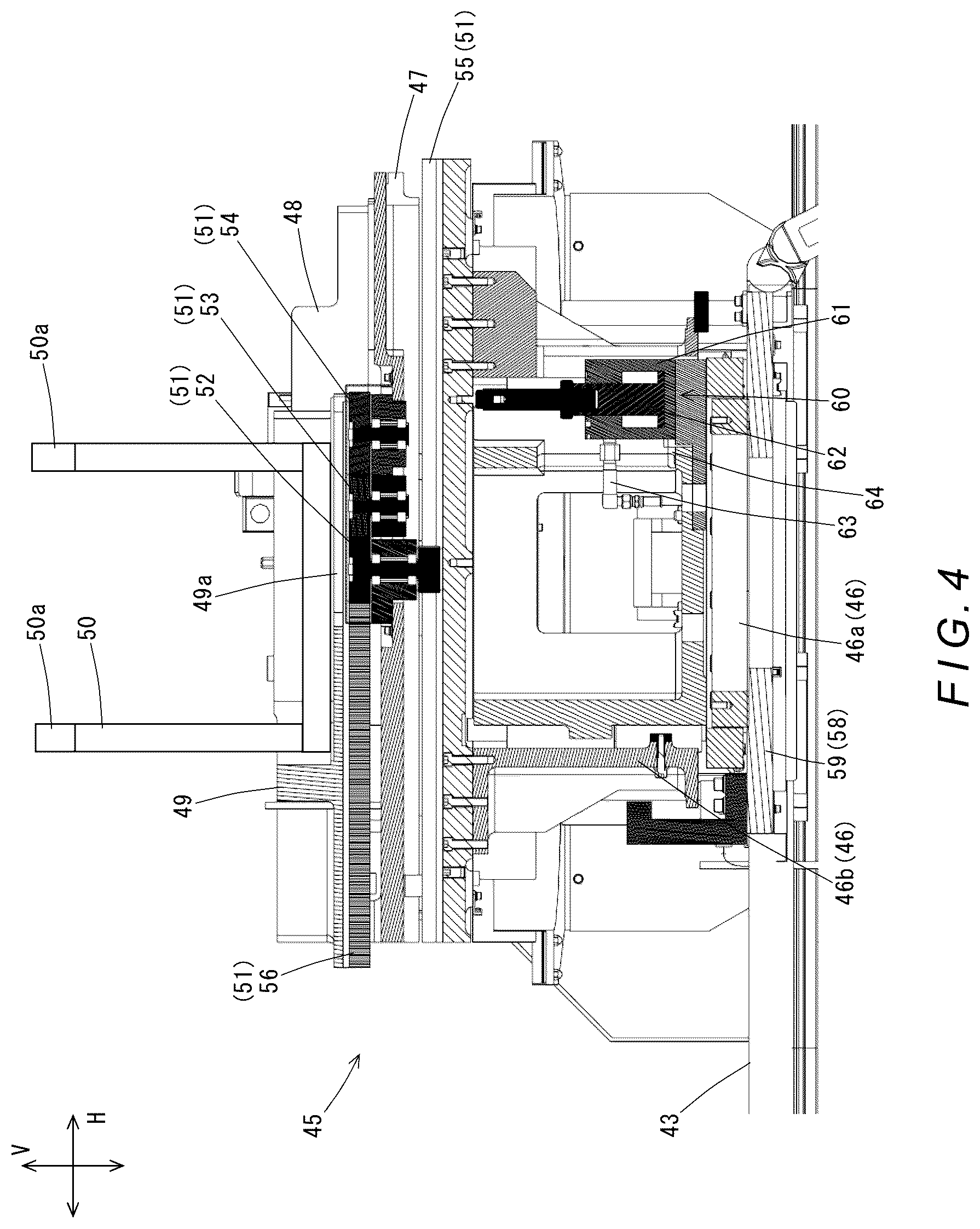 Patent US12617052 Figure 4 – Conveyance system