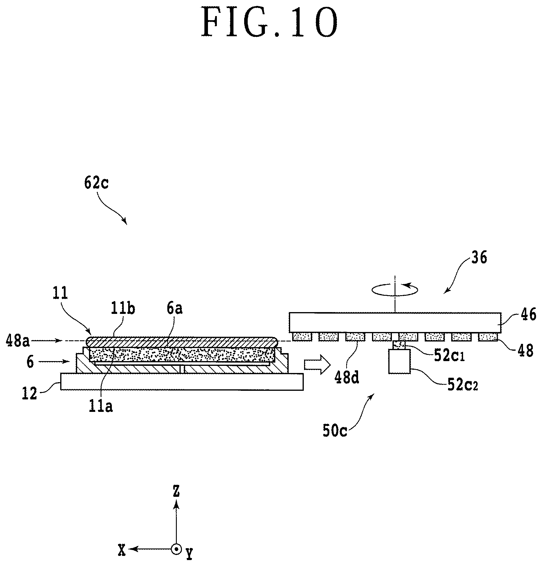 Patent US12617054 Figure 10 – Creep feed grinding apparatus