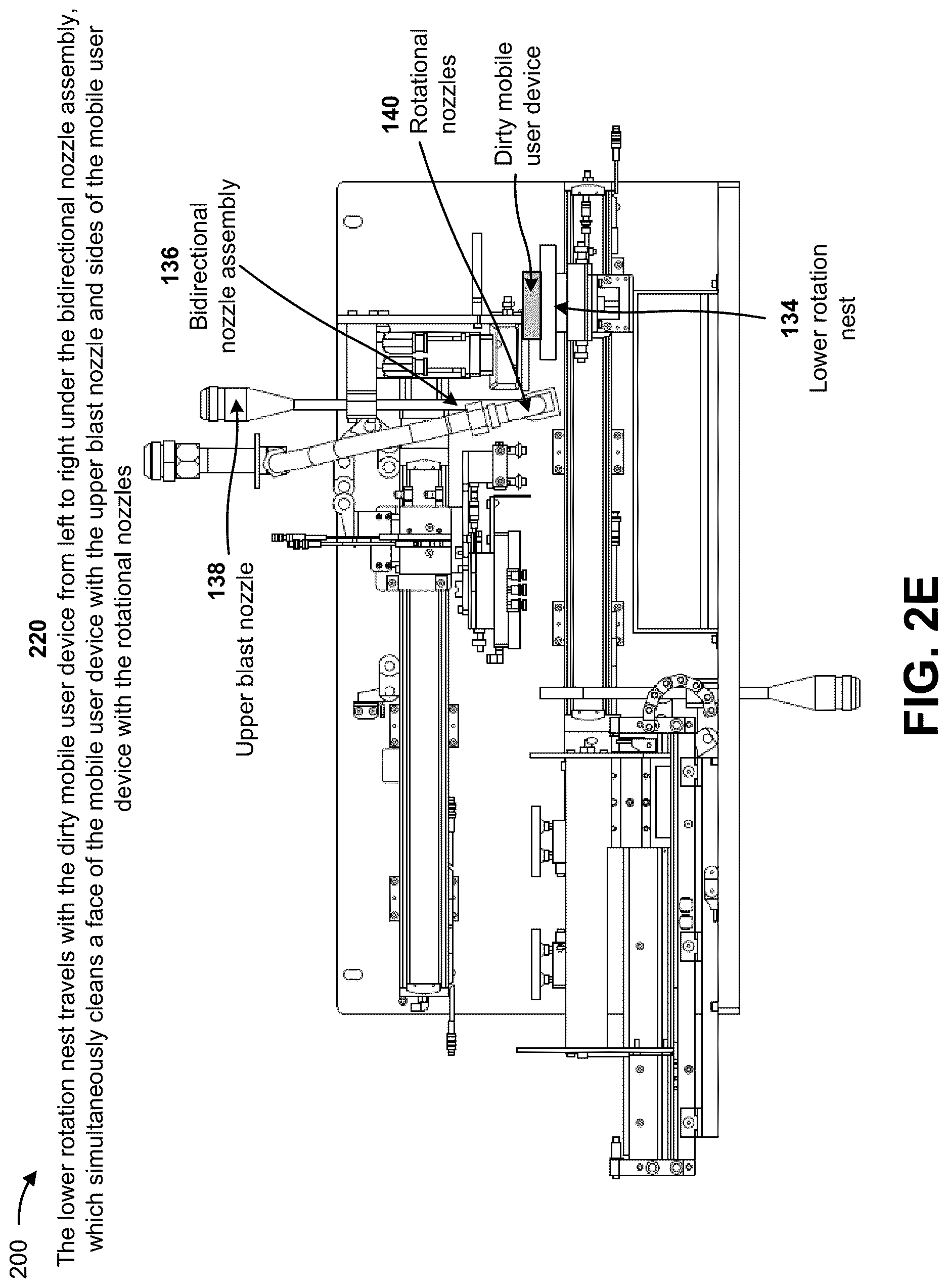 Patent US12617058 Figure 11 – Systems and methods for automated cleaning of mobile user devices