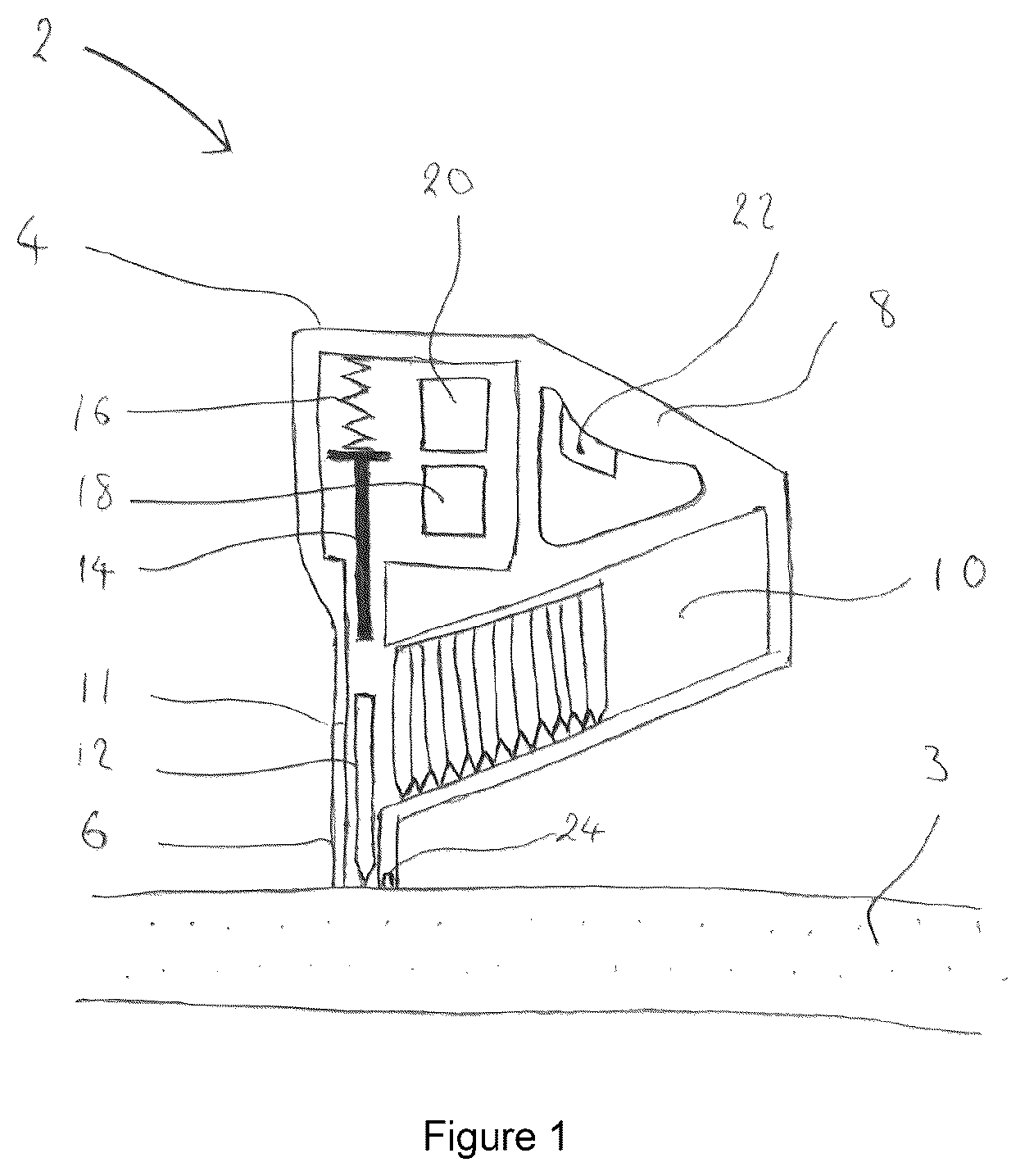 Patent US12617060 Figure 1 – Power tool control system