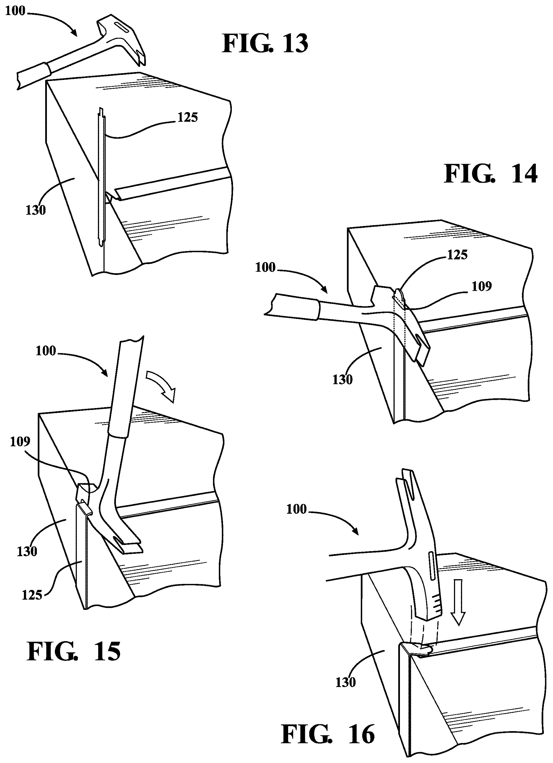 Patent US12617063 Figure 8 – Sheet metal hammer with drive manipulation feature