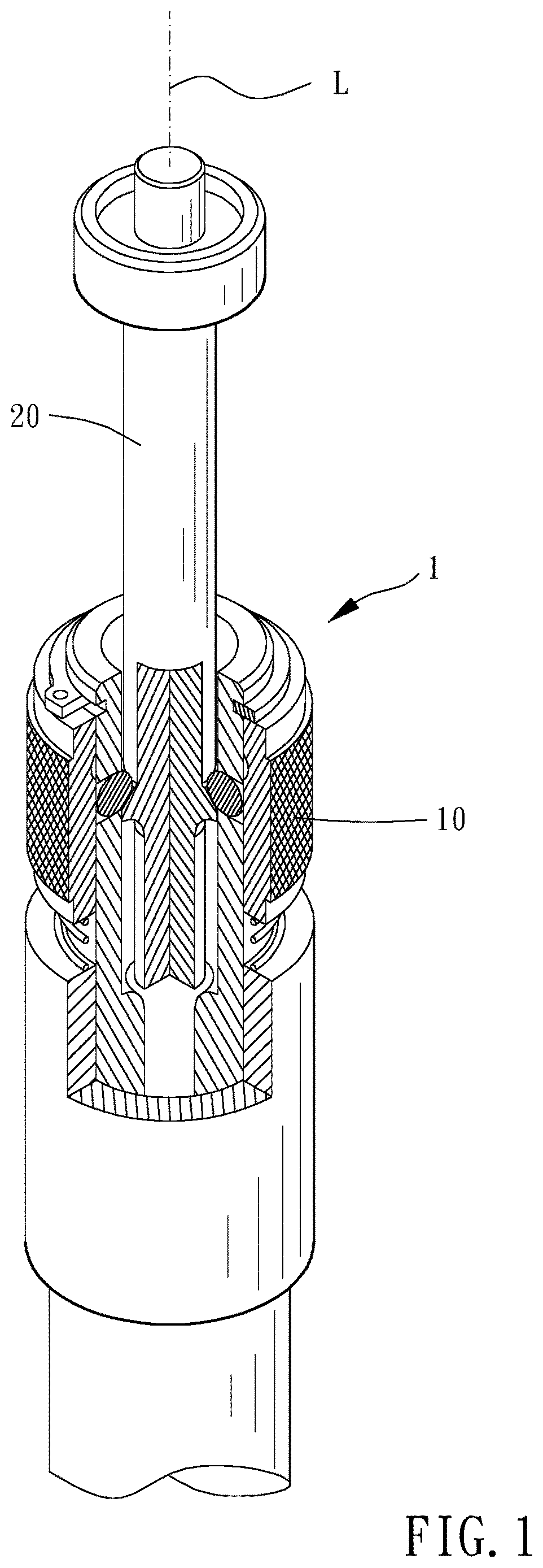 Patent US12617064 Figure 1 – Impact tool head