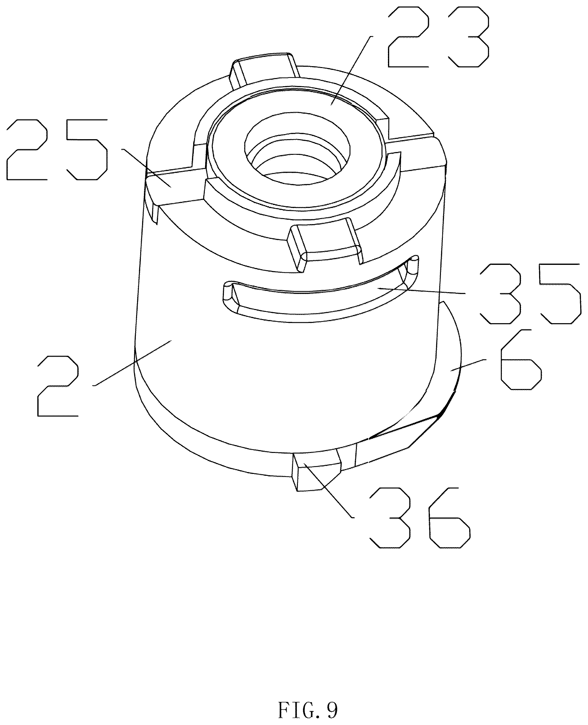 Patent US12617065 Figure 9 – Multifunctional electric tool with the function of easy head replacement