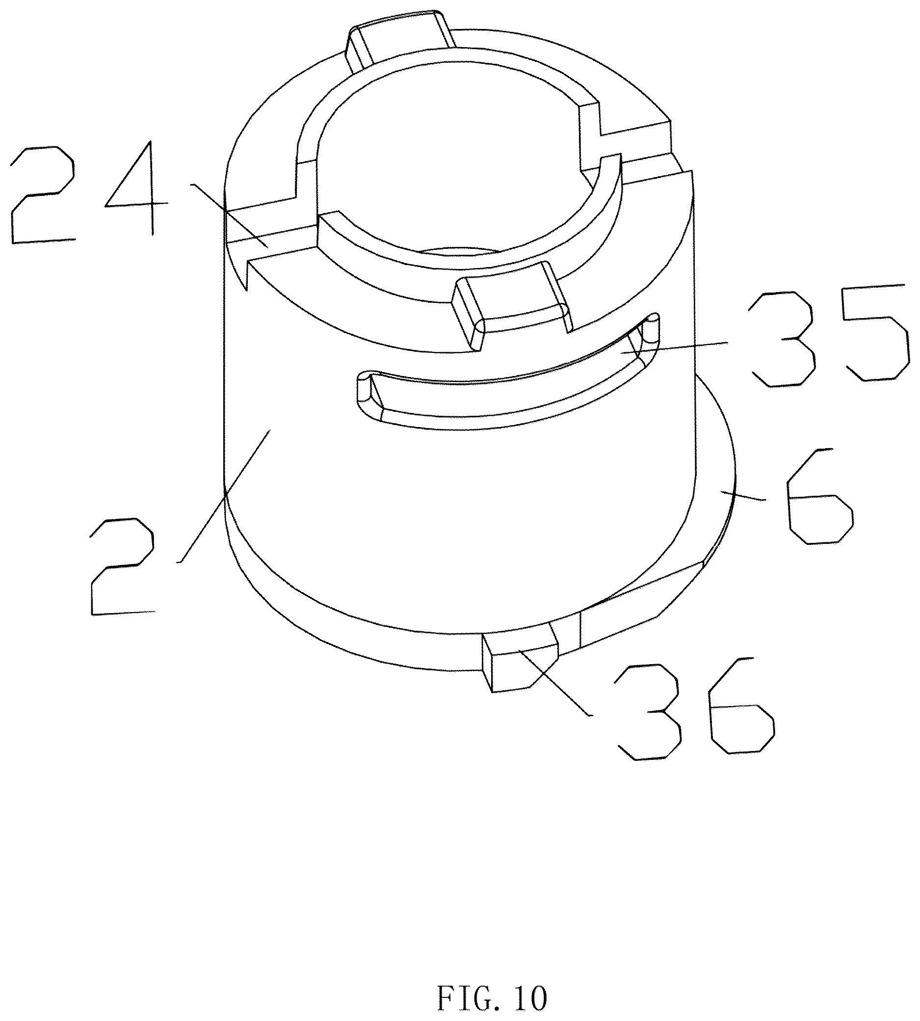Patent US12617065 Figure 10 – Multifunctional electric tool with the function of easy head replacement