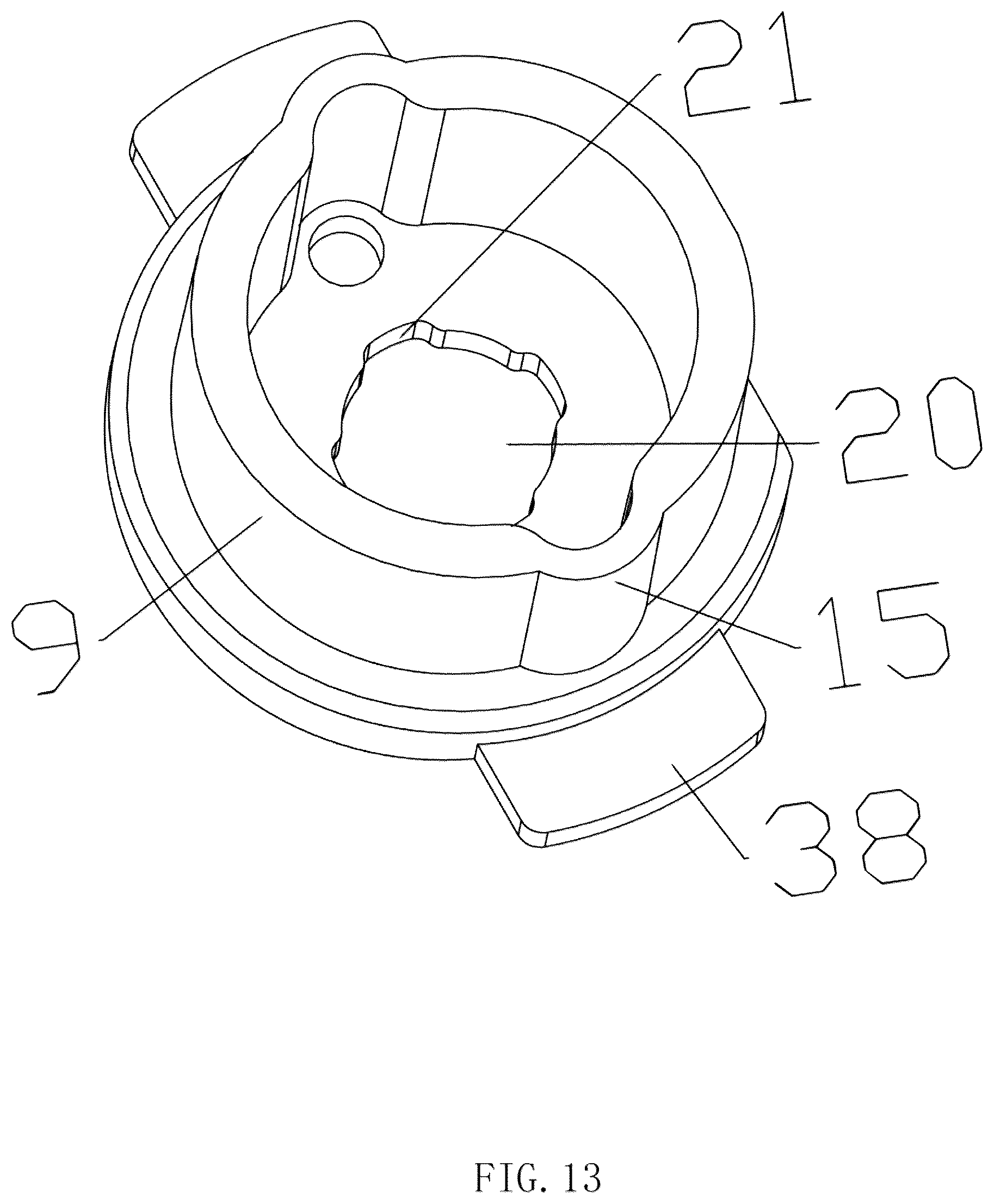 Patent US12617065 Figure 13 – Multifunctional electric tool with the function of easy head replacement