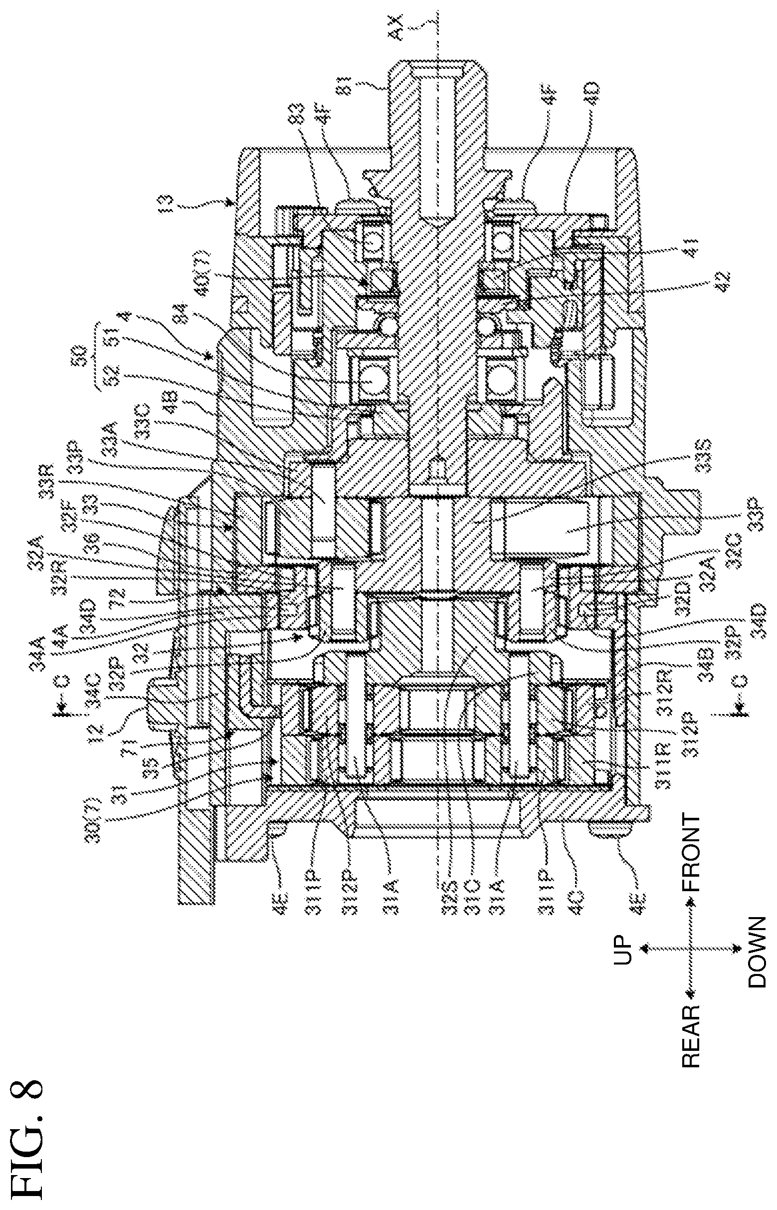 Patent US12617066 Figure 8 – Electric work machine and driver drill