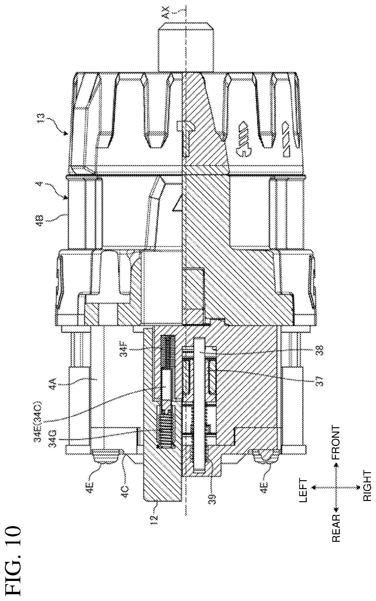 Patent US12617066 Figure 10 – Electric work machine and driver drill