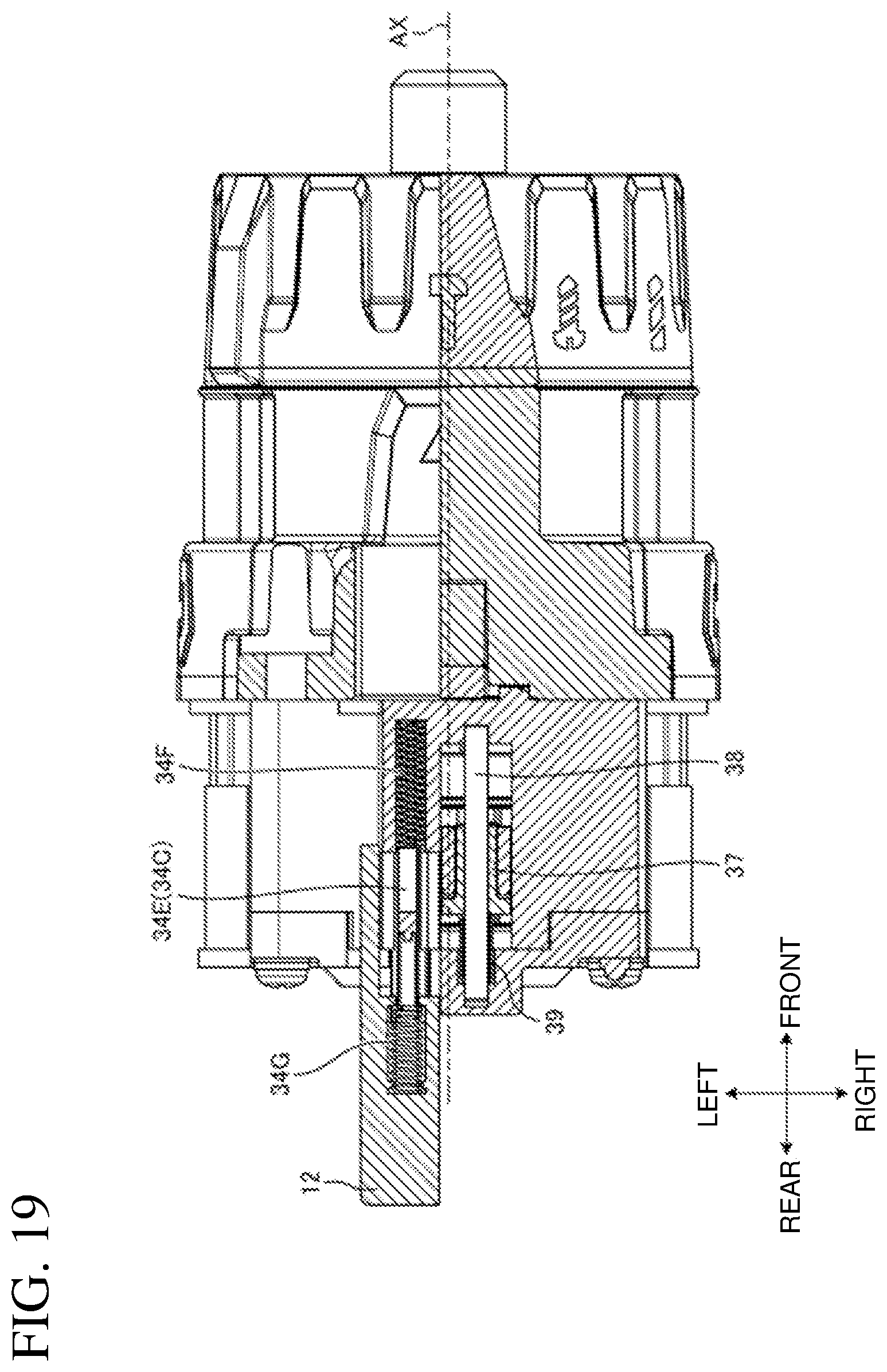 Patent US12617066 Figure 19 – Electric work machine and driver drill
