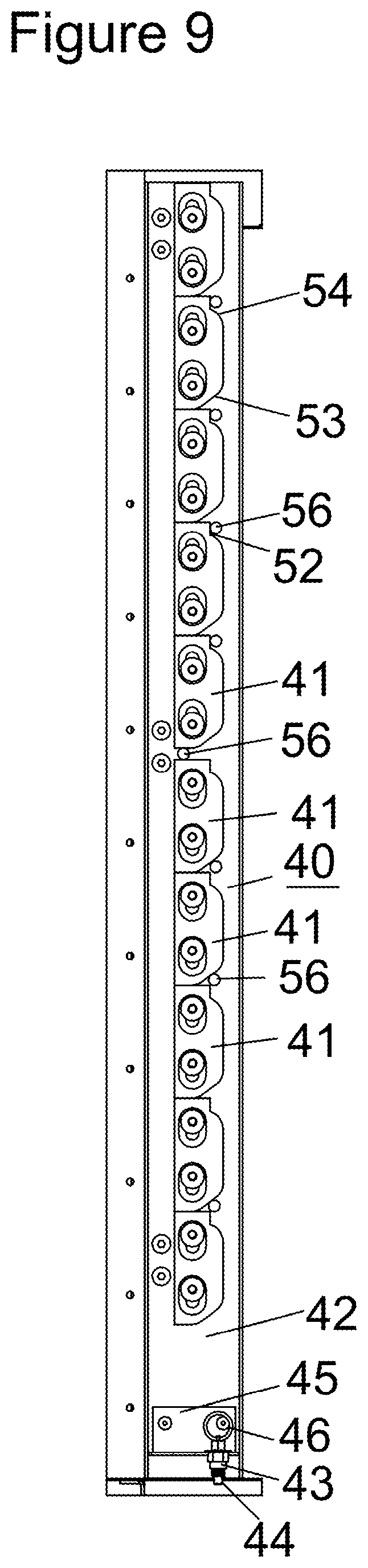 Patent US12617071 Figure 9 – Storage unit for tools